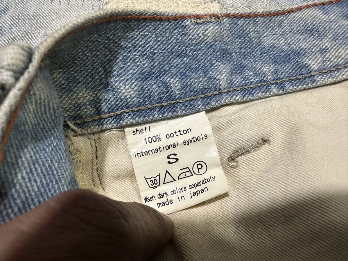 If Six Was Nine 🔥Y2K Archived LED Rechwe Mud Wash Flared Denim Distressed Size US 29 - 18 Thumbnail