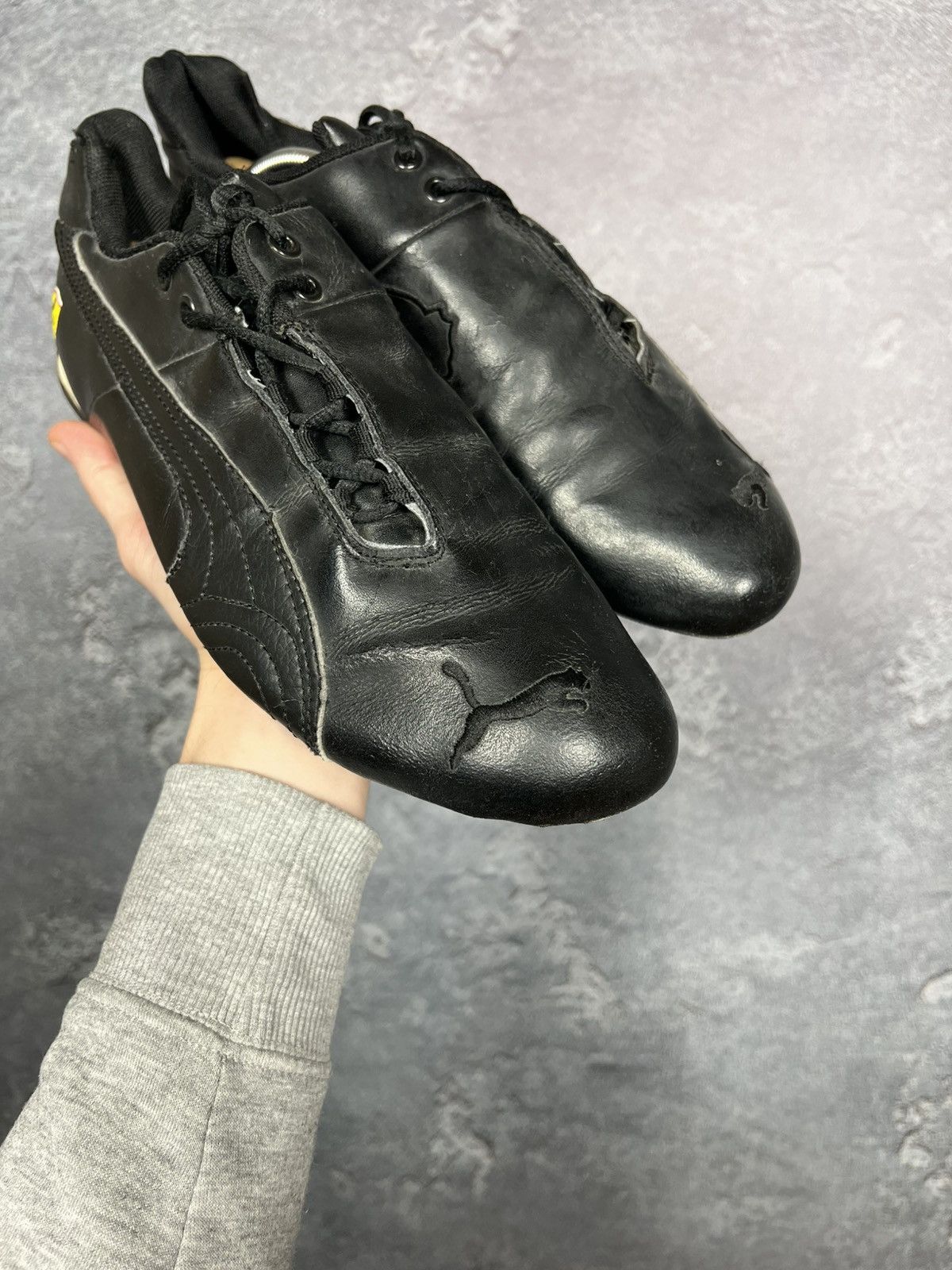 Puma Vintage Puma Ferrari Speed Cat F1 Low Leather Shoes Sneakers Size US 11 / EU 44 - 5 Thumbnail