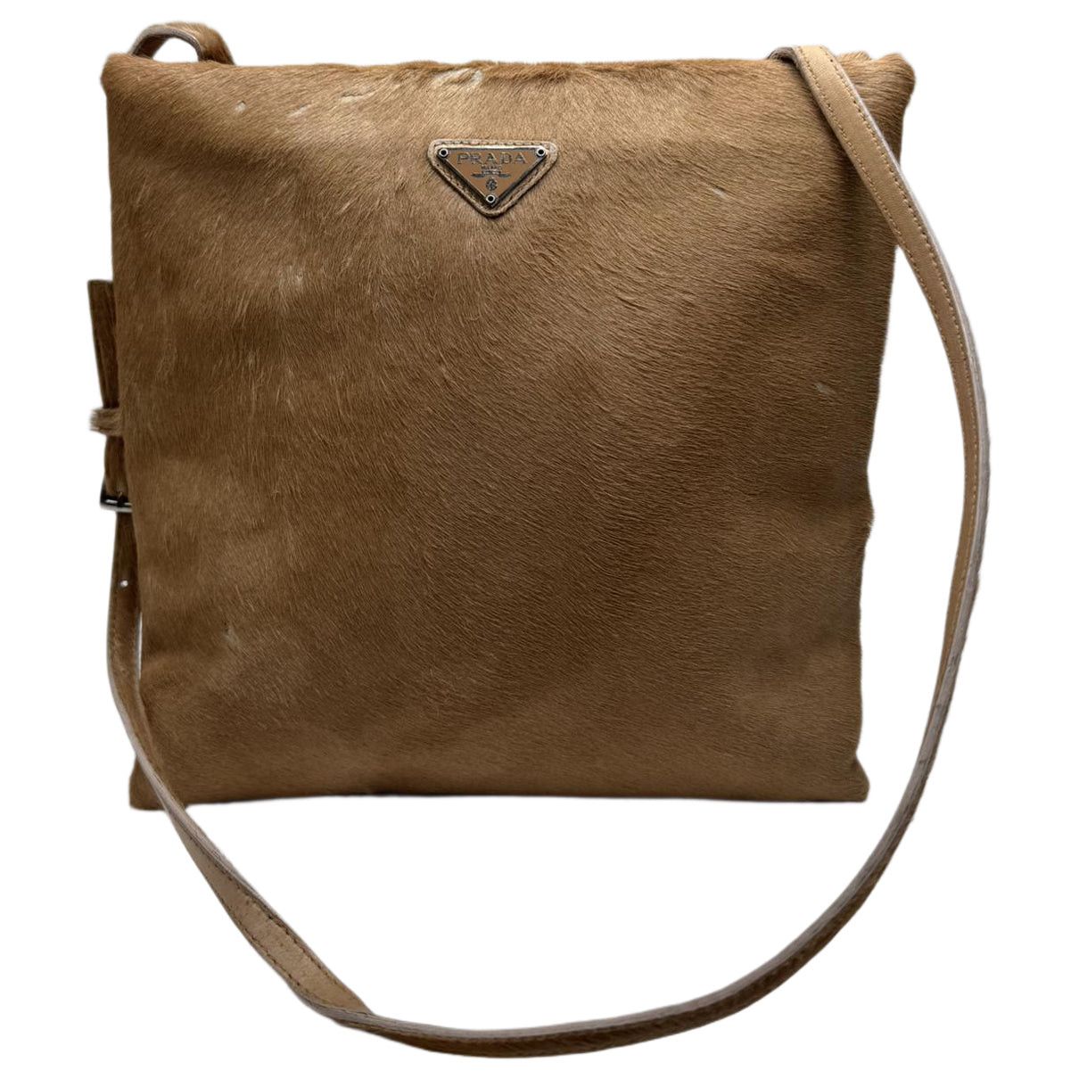 Prada Re-Edition 2000 Brown Fur Handbag Size ONE SIZE - 1 Thumbnail