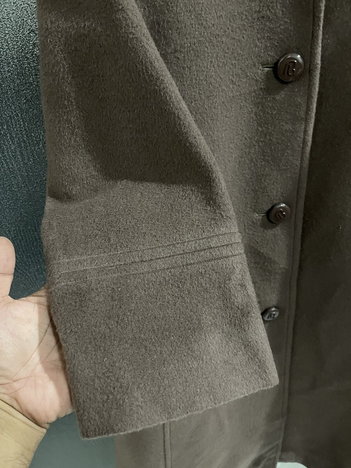 Pierre Balmain Vintage Pierre Balmain Paris Wool Long Coat Jacket Size US M / EU 48-50 / 2 - 8 Thumbnail