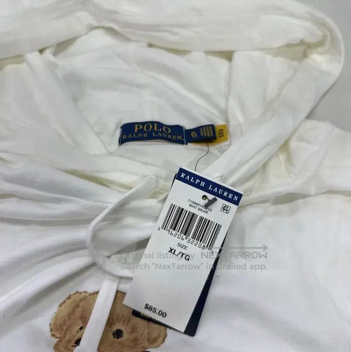 Polo Ralph Lauren Polo Ralph Lauren Bear Logo Loose Hooded Sweatshirt. Size US XL / EU 56 / 4 - 4 Thumbnail