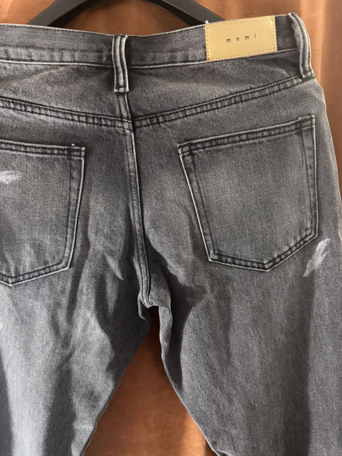 MNML mnml grey paint splatter flared jeans - 28 Size US 28 / EU 44 - 4 Thumbnail