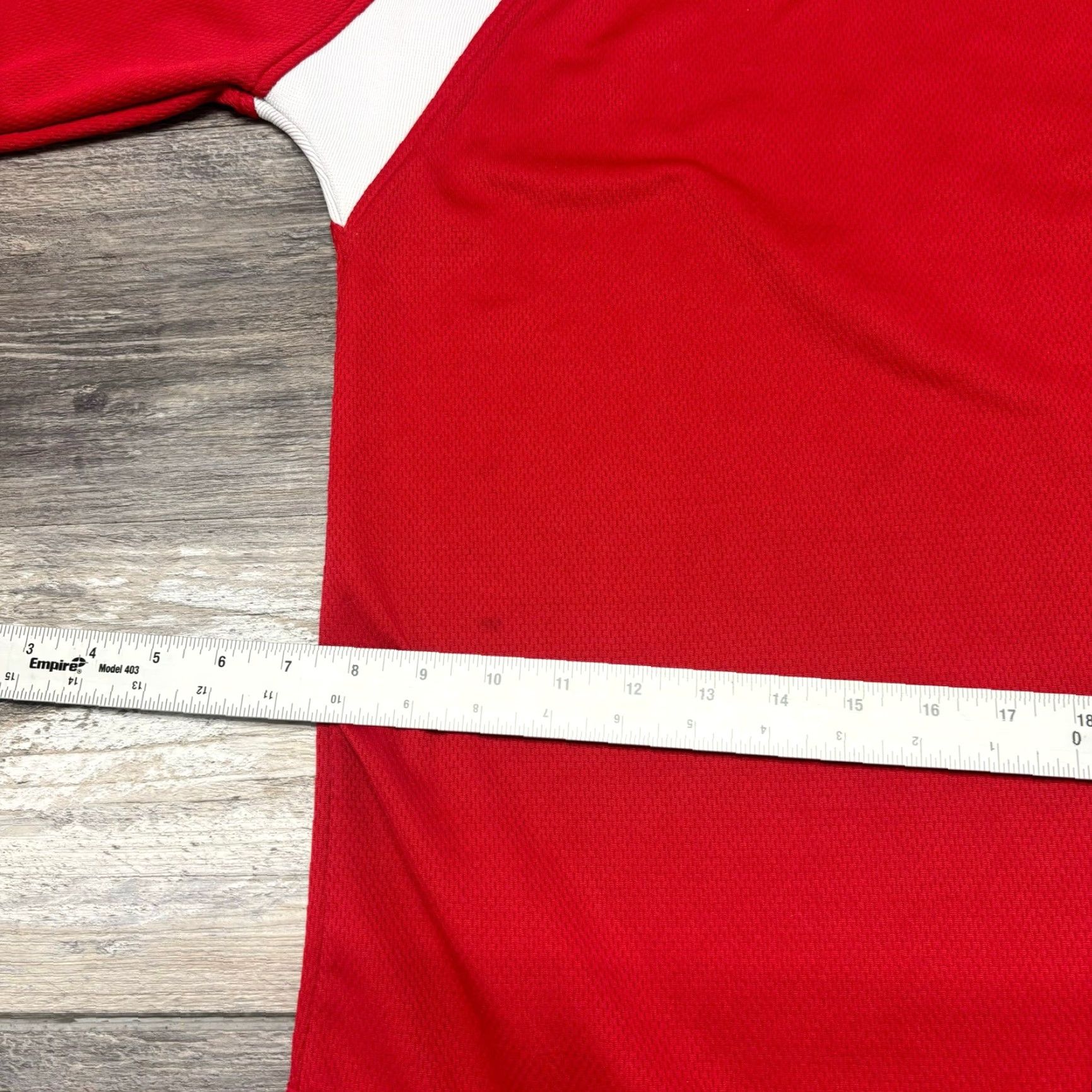 Vintage VINTAGE Ohio State University OSU Buckeyes Majestic Red Men L Baseball Dugout Jersey Size US L / EU 52-54 / 3 - 5 Thumbnail