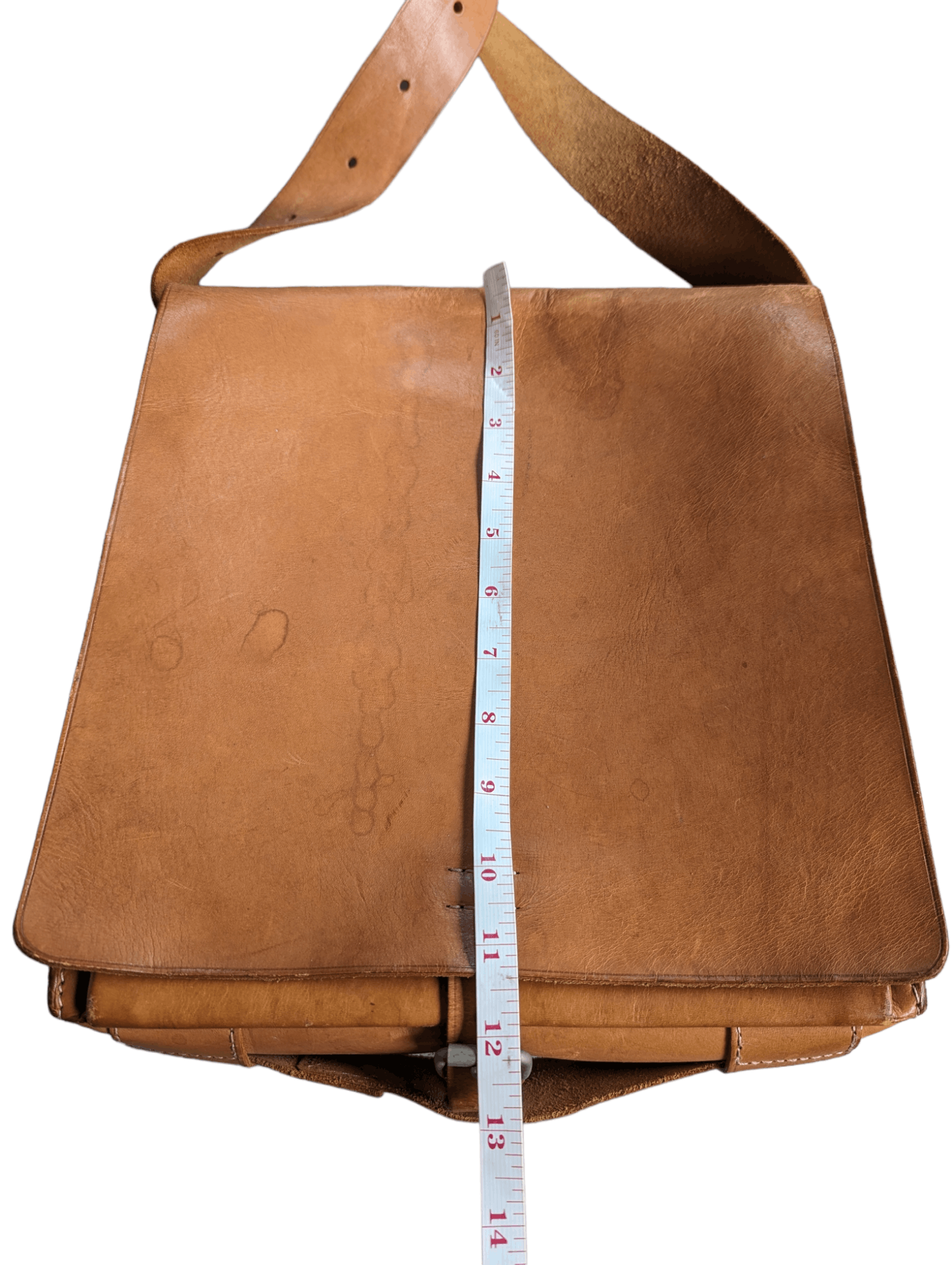 Leather PORTER LEATHER MESSENGER BAG MADE IN JAPAN Size ONE SIZE - 15 Thumbnail