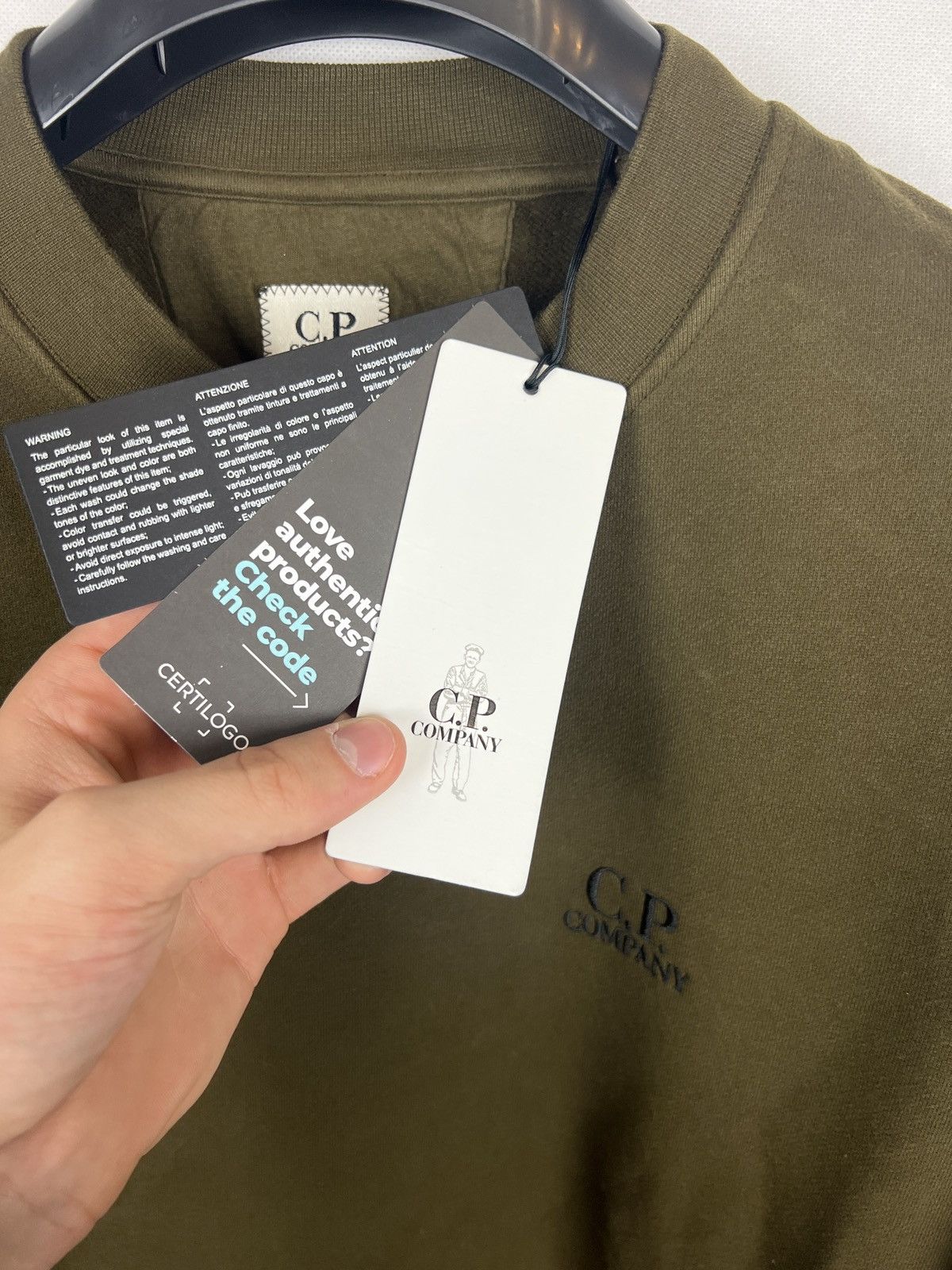 C.P. Company Green C.P. Company sweatshirt (New With Tags) Size US S / EU 44-46 / 1 - 6 Thumbnail