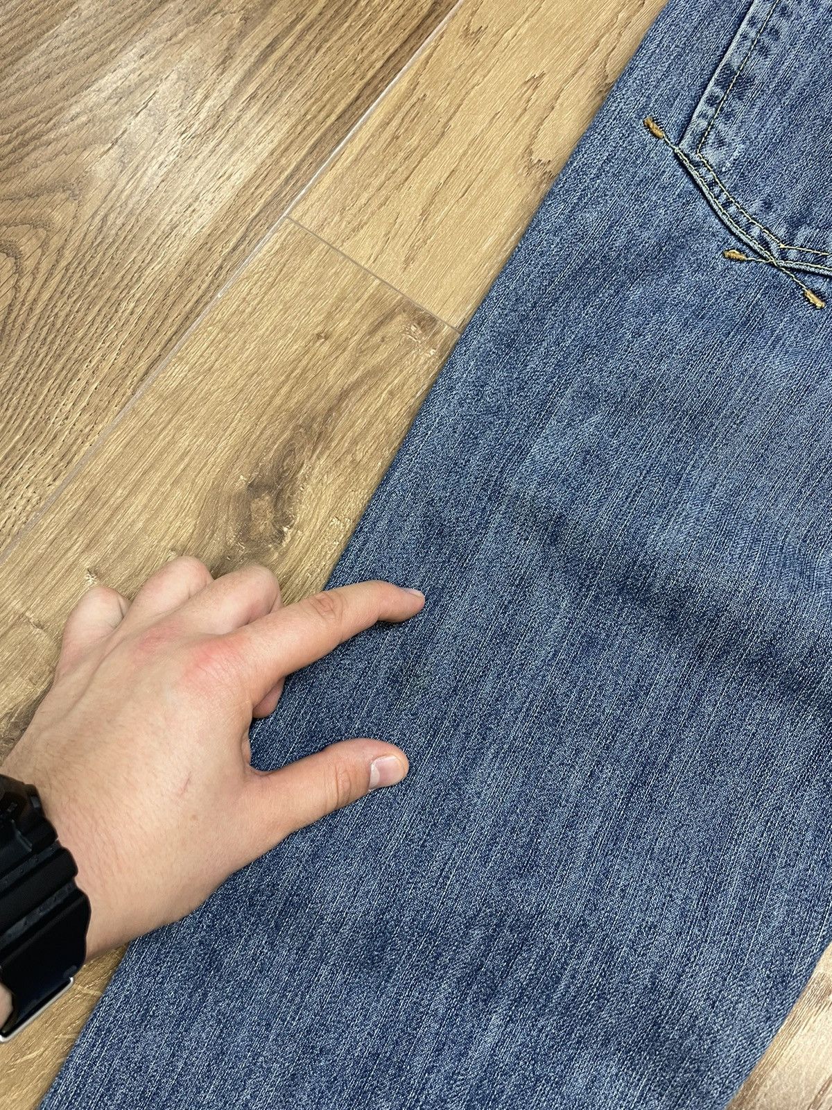 Dolce & Gabbana × Vintage Vintage Dolce&Gabbana Y2K Style Blue Stonewashed Denim Jeans Size US 29 - 24 Thumbnail