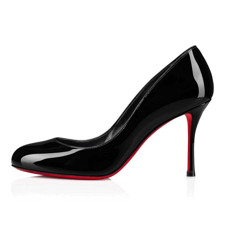 Christian Louboutin o1s1wg110924 Kate 100 Calf Pumps in Black Size US 7 / IT 37 - 1 Thumbnail