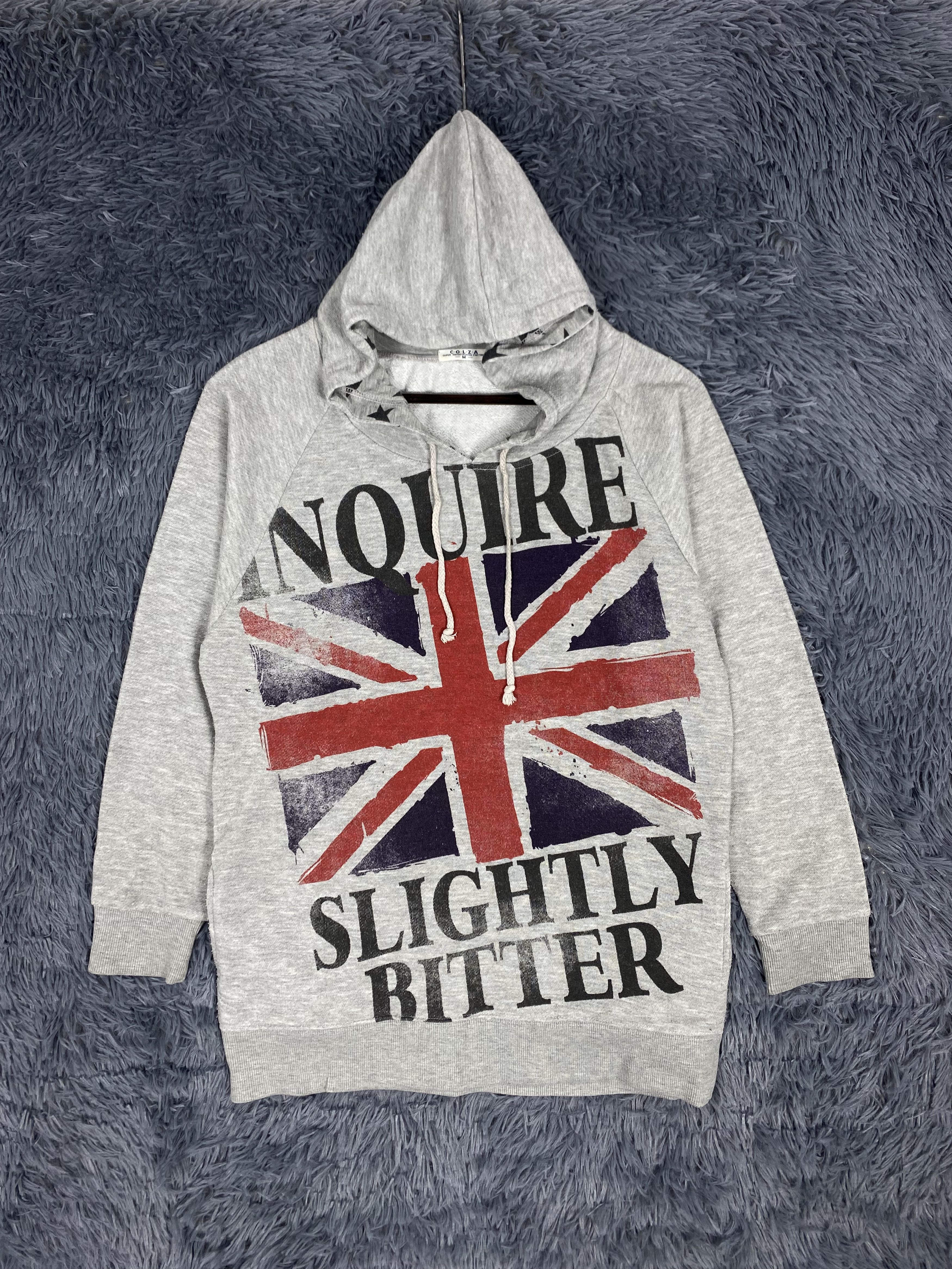 Japanese Brand Vintage British Flag Colza Hoodie KS0008 Size US M / EU 48-50 / 2 - 1 Thumbnail
