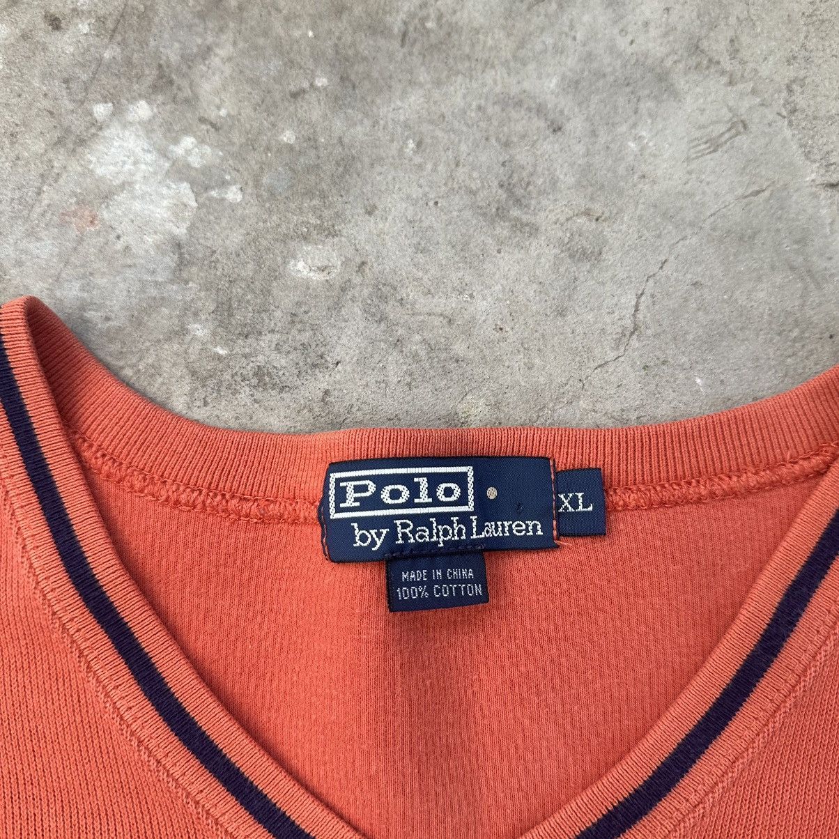 Ralph Lauren Polo Ralph Lauren vintage v neck Sweater Size US XL / EU 56 / 4 - 3 Thumbnail