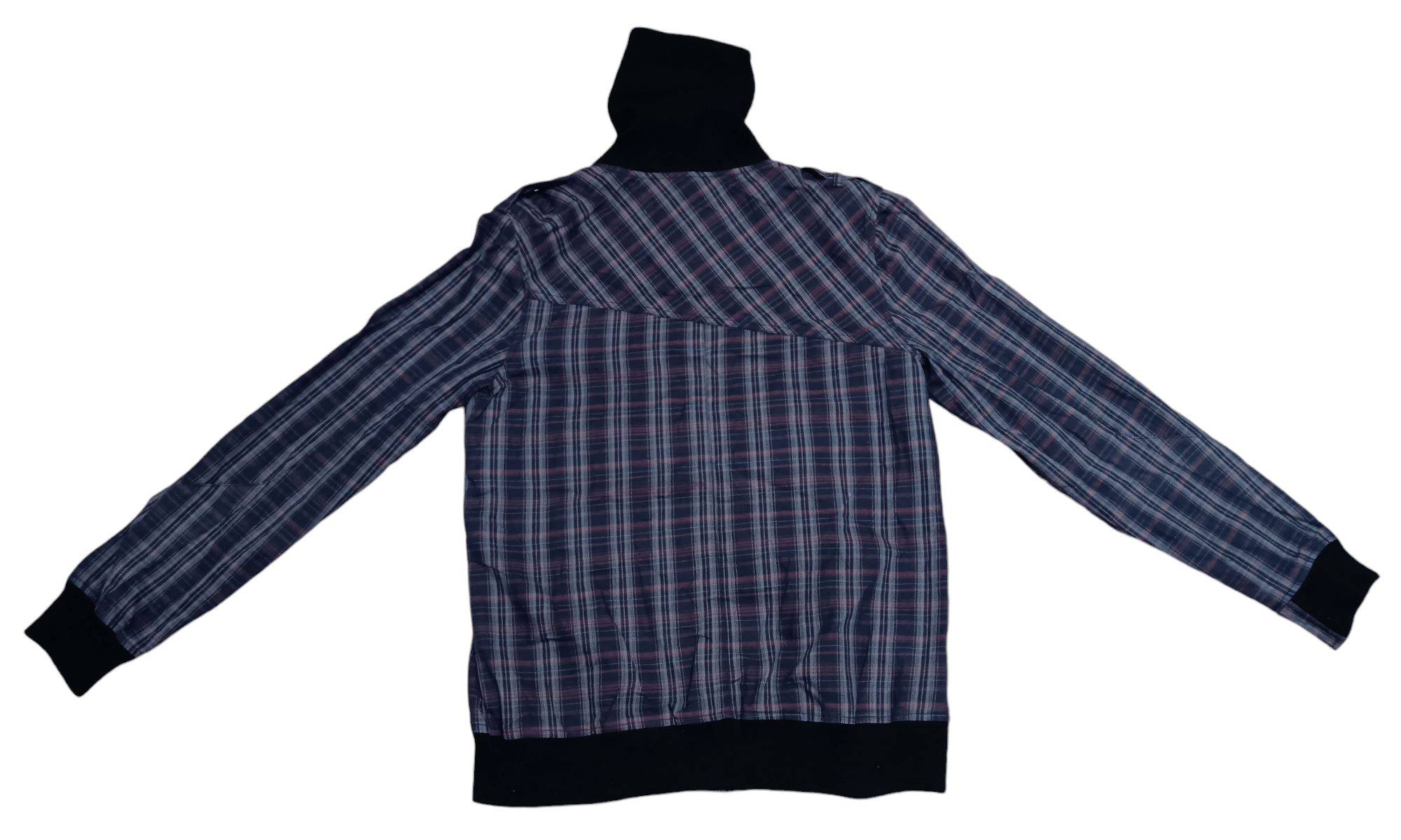 AMP × Japanese Brand AMP ASYMMETRICAL PUNK BONDAGE TARTAN JACKET Size US M / EU 48-50 / 2 - 5 Thumbnail