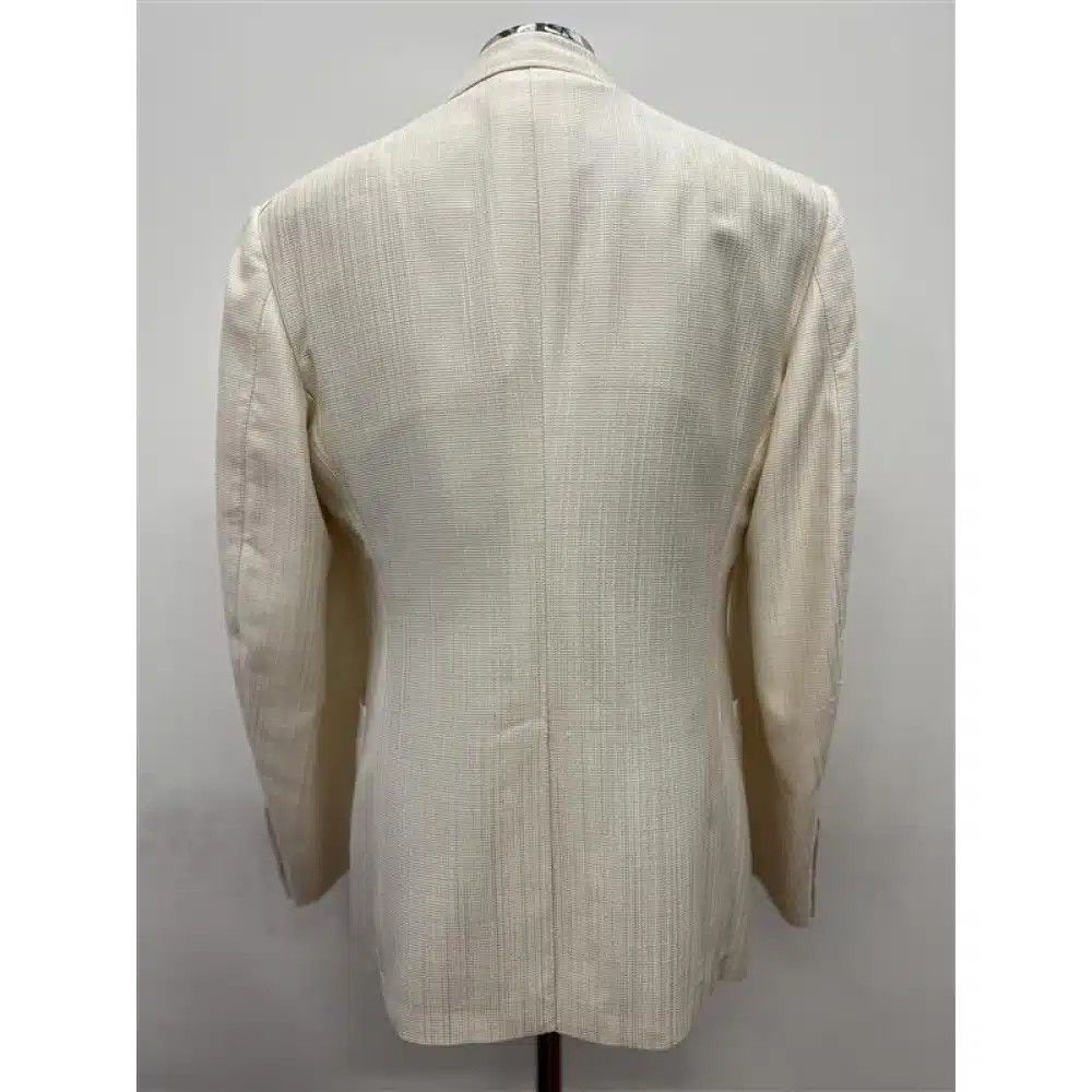 Tom Ford o1sndg0825 15DD40 Single Breast Fit Blazer in White Size US M / EU 48-50 / 2 - 3 Thumbnail