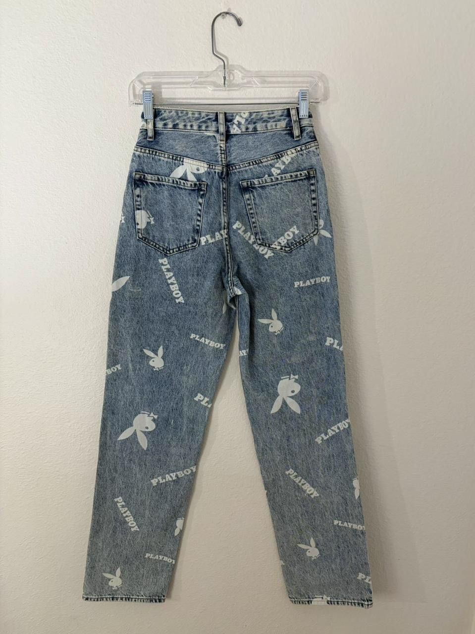 Playboy playboy 90s boyfriend jeans medium wash NWOT Size 24" / US 00 / IT 34 - 3 Thumbnail