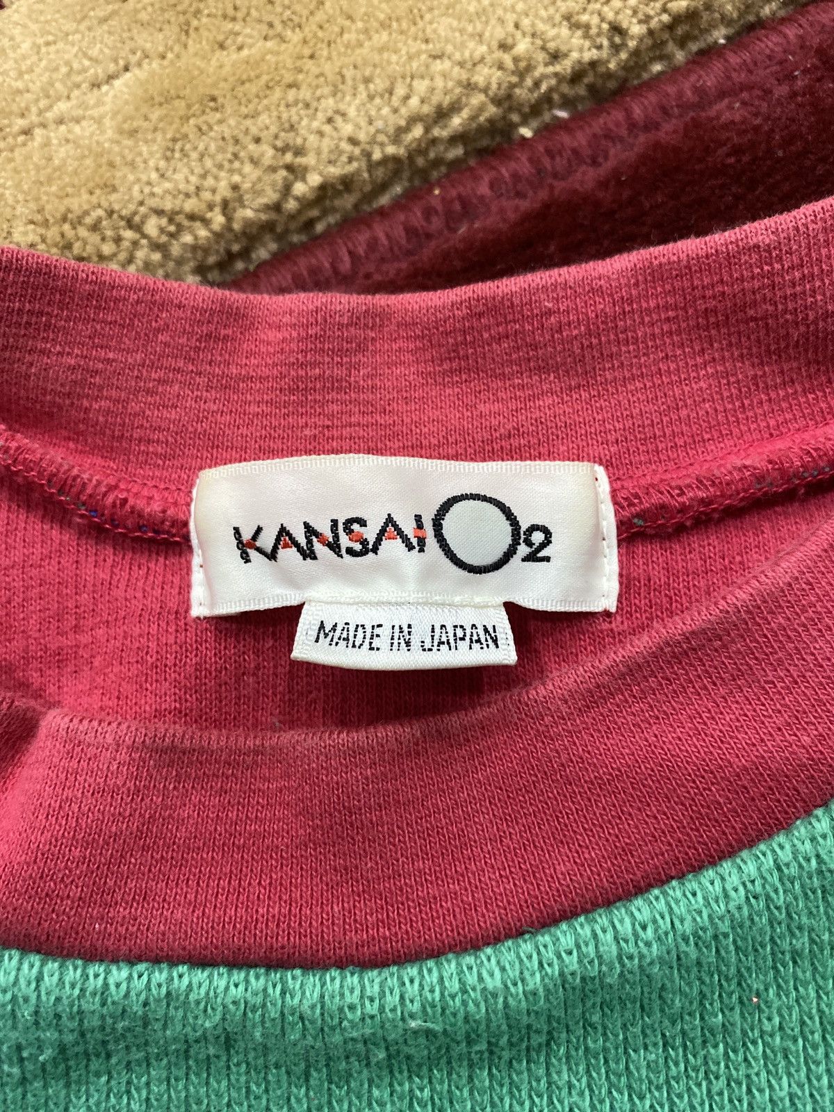 Designer × Kansai Yamamoto × Vintage Vintage Kansai Yamamoto Sweatshirt Size US M / EU 48-50 / 2 - 8 Thumbnail