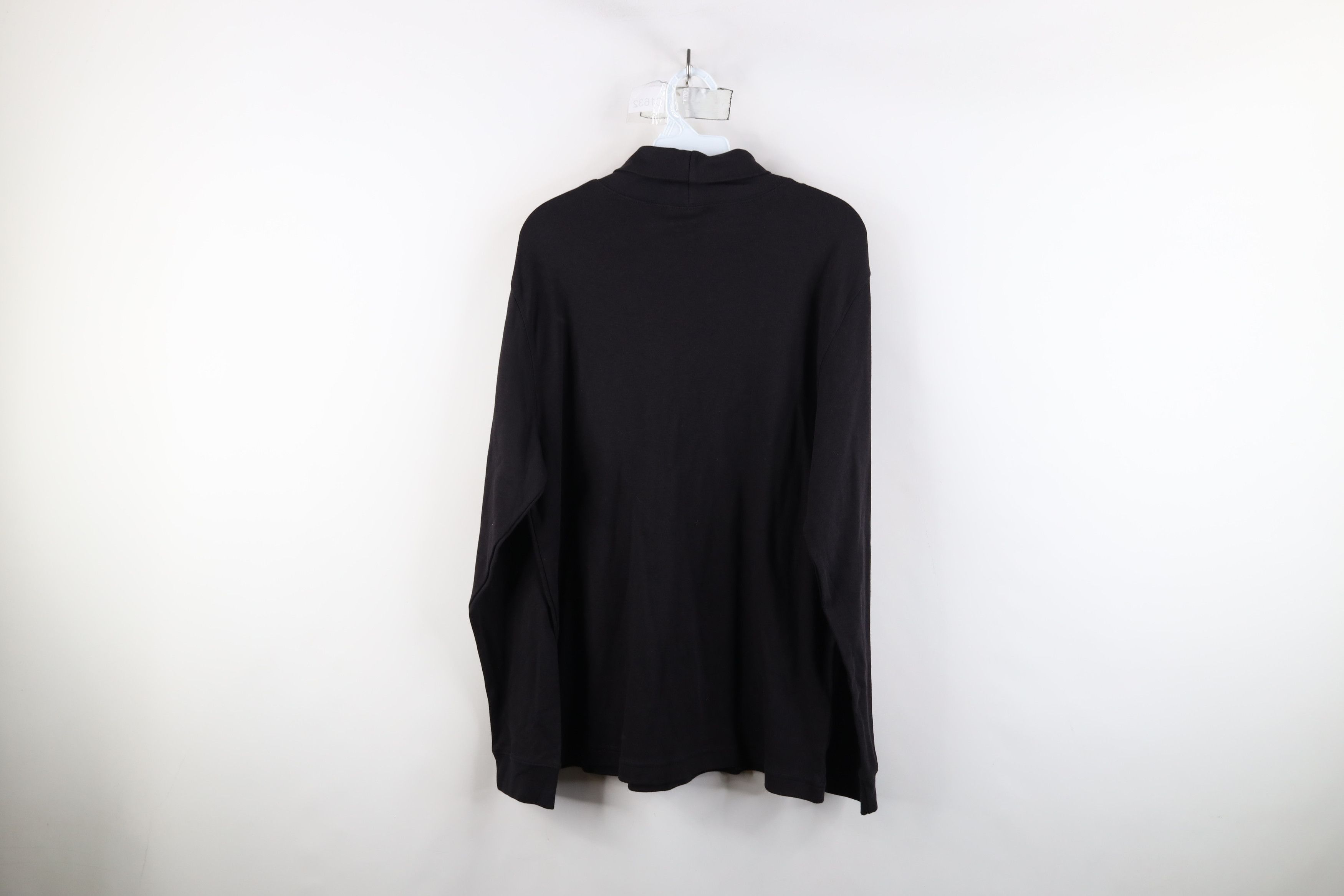 Vintage Deadstock Vintage 90s Streetwear Long Sleeve T-Shirt Black Size US XL / EU 56 / 4 - 7 Thumbnail