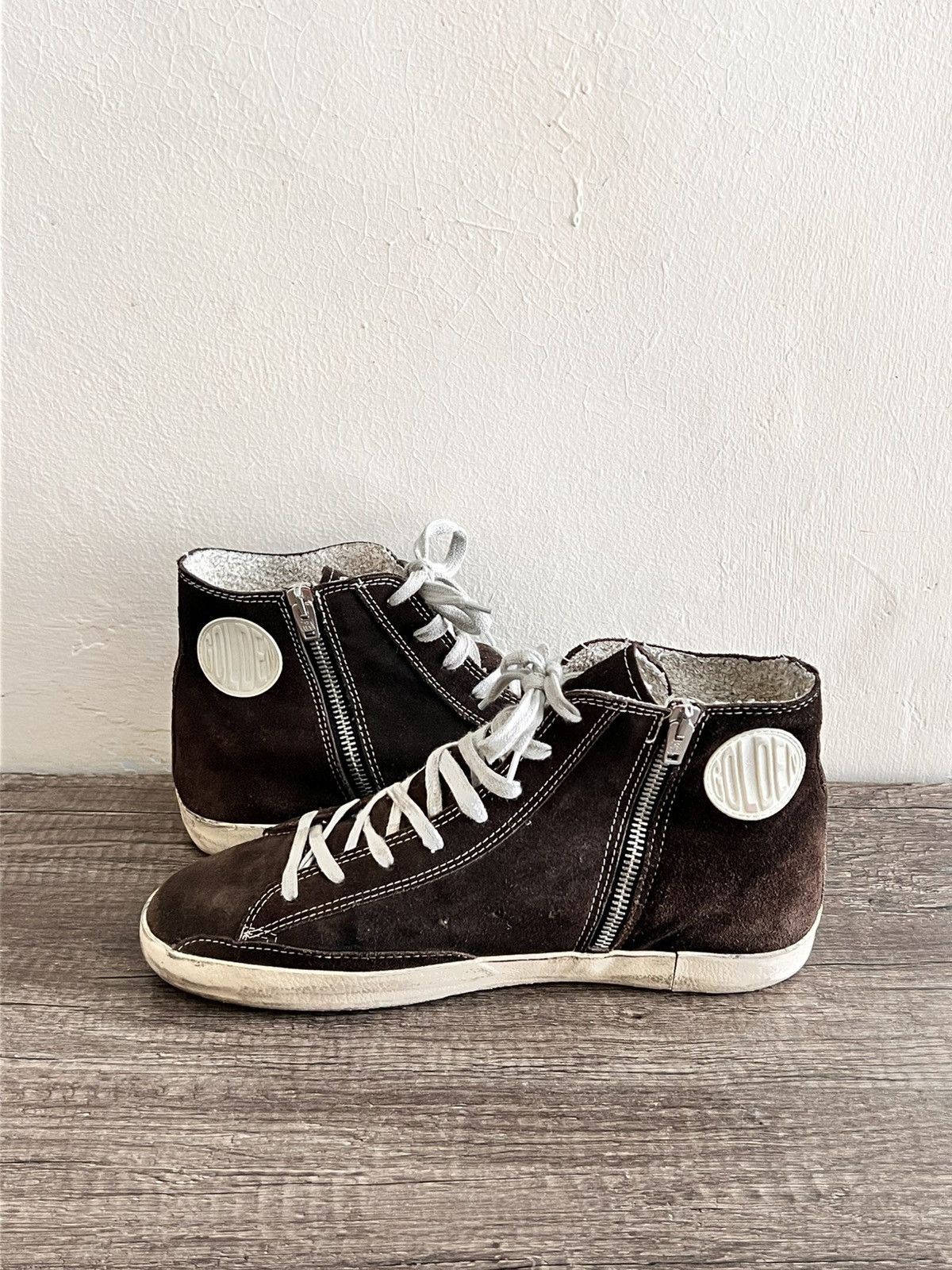 Golden Goose GOLDEN GOOSE FRANCY SUEDE SNEAKERS Size US 8 / EU 41 - 4 Thumbnail