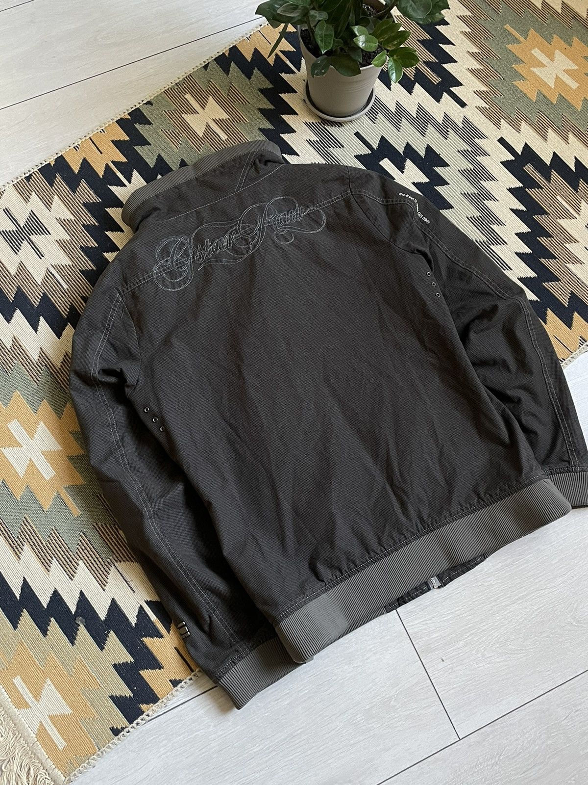 G-Star × Vintage Vintage G-star Raw Logo Jacket Size L / US 10 / IT 46 - 10 Thumbnail