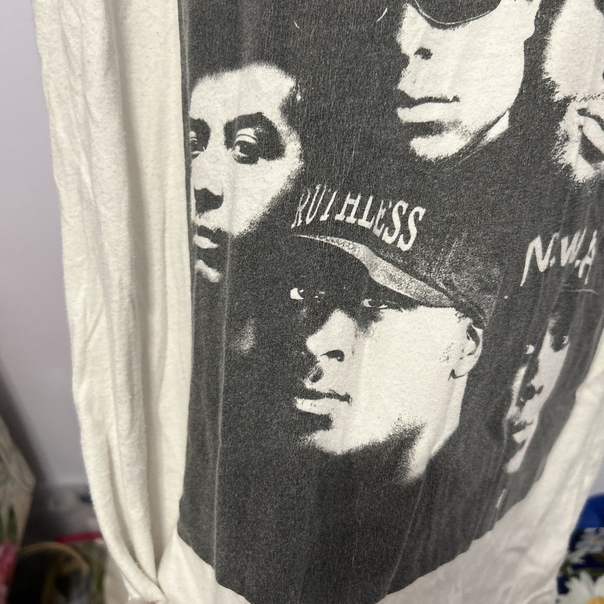 Next Level Apparel Next Level Apparel NWA White Graphic Tee Sz Medium - "Omar" Size US M / EU 48-50 / 2 - 14 Thumbnail