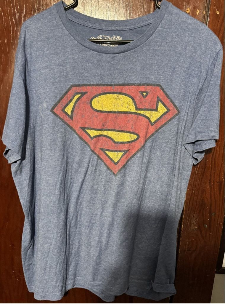 Old Navy Superman Old Navy T-Shirt Men Sz XL Blue DC Comics Size US XL / EU 56 / 4 - 1 Thumbnail