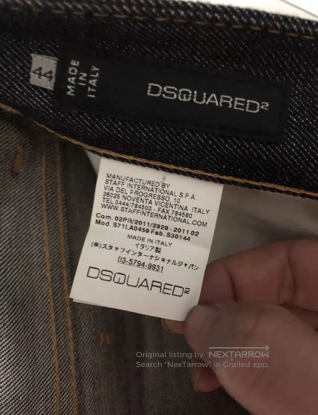 Dsquared2 Blue Denim Jeans Size 28. Size US 28 / EU 44 - 7 Thumbnail