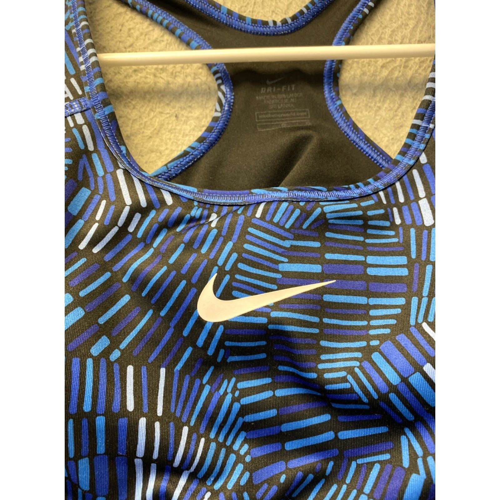 Nike Nike Sports Bra - Size L Blue / 70-56 Size ONE SIZE - 3 Thumbnail