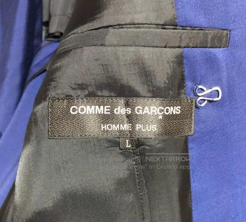 Comme des Garcons CDG HOMME PLUS 21SS Blue Suit. Size US M / EU 48-50 / 2 - 2 Thumbnail