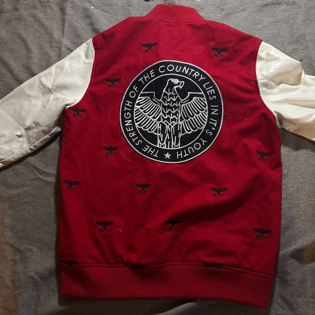 Boy London Boy London Varsity Jacket Red White Size US M / EU 48-50 / 2 - 3 Thumbnail