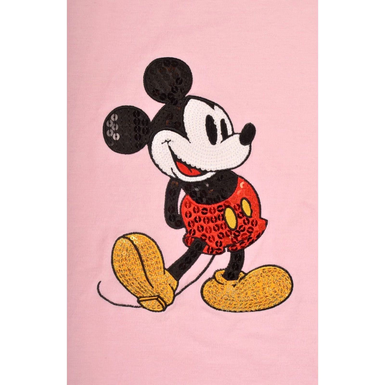 Disney Walt Disney World Big Mickey Vintage Womens Pink T-Shirt Tee Size M Size M / US 6-8 / IT 42-44 - 2 Thumbnail