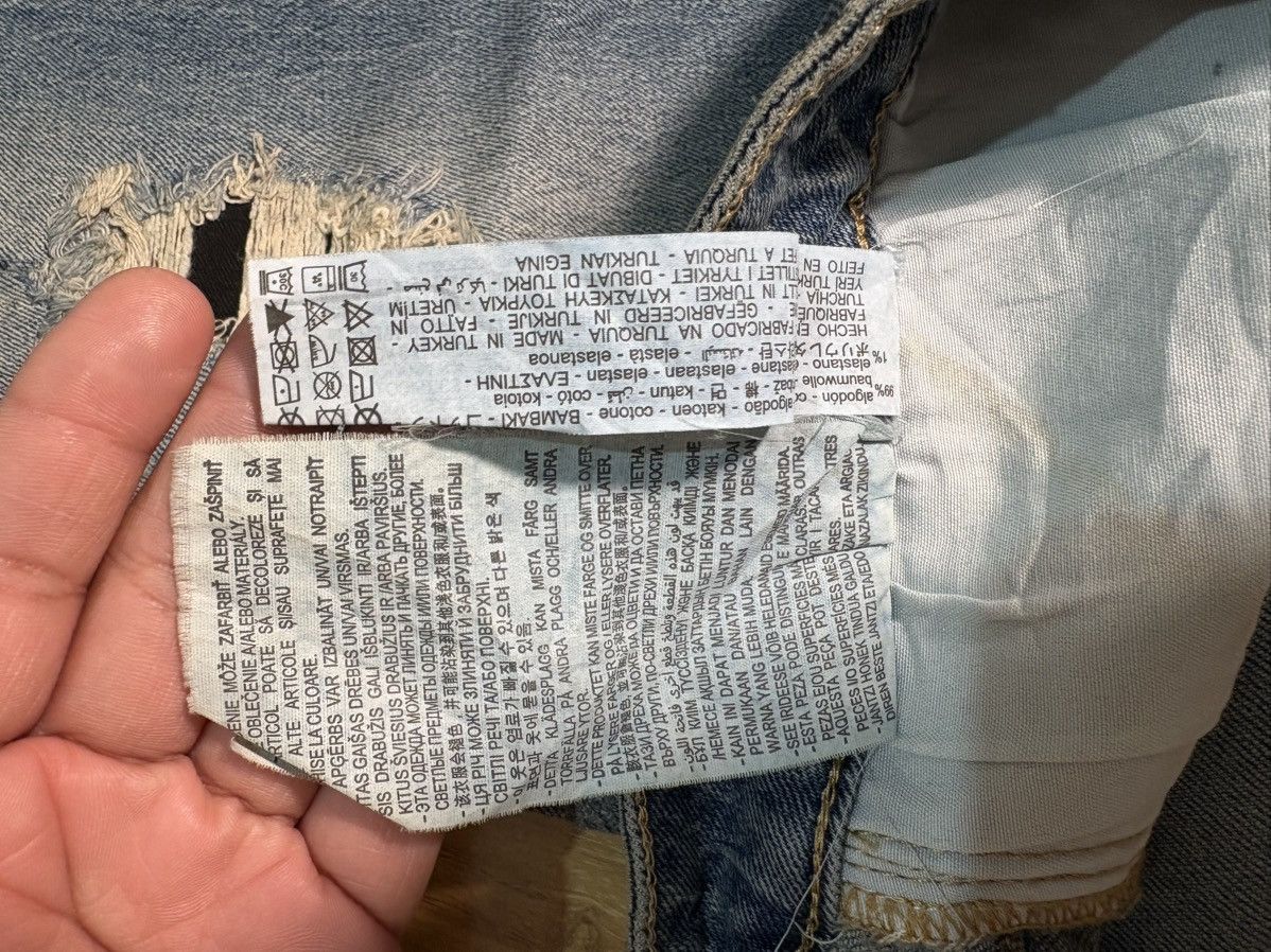 Zara ZARA MAN Denimwear Distressed Slim Jeans - Size 36 (NWT) Size US 36 / EU 52 - 16 Thumbnail