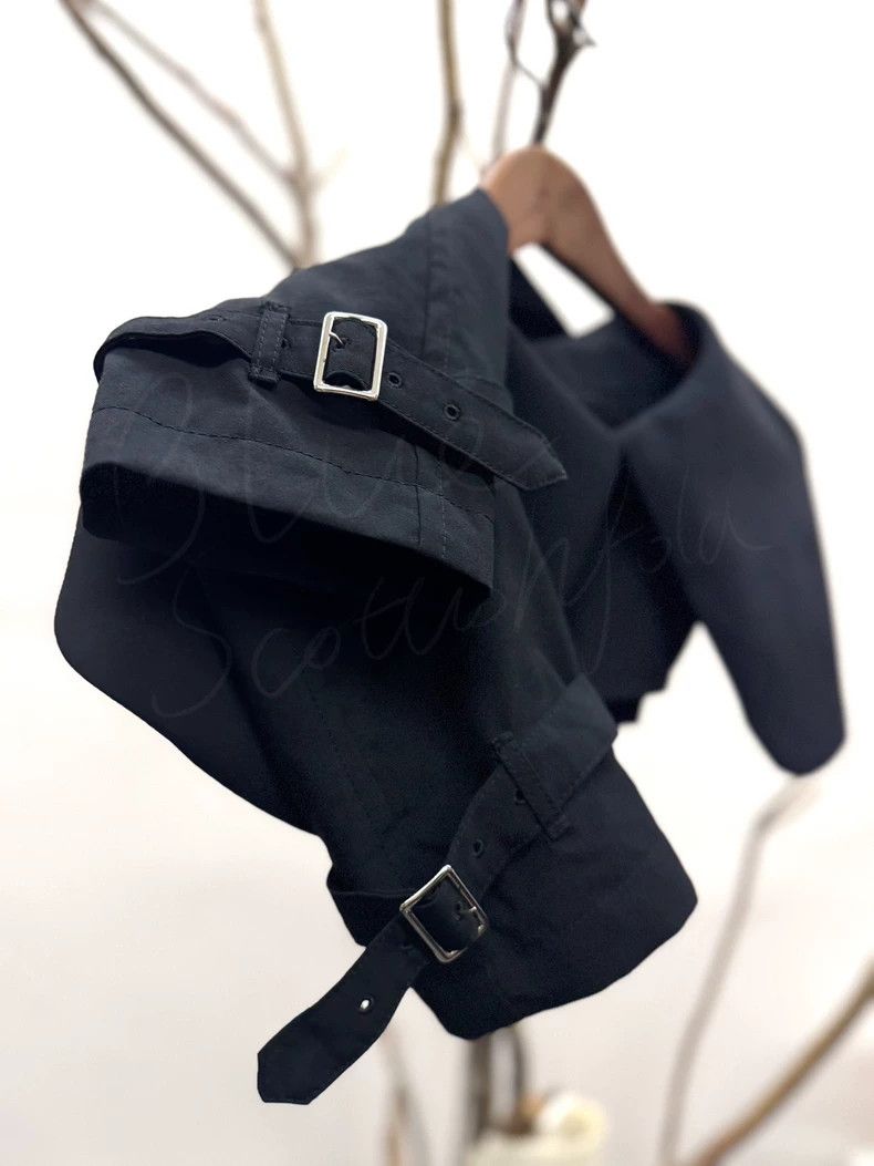 Comme des Garcons Comme Des Garcons Short trench coat with large lapel Size S / US 4 / IT 40 - 7 Thumbnail