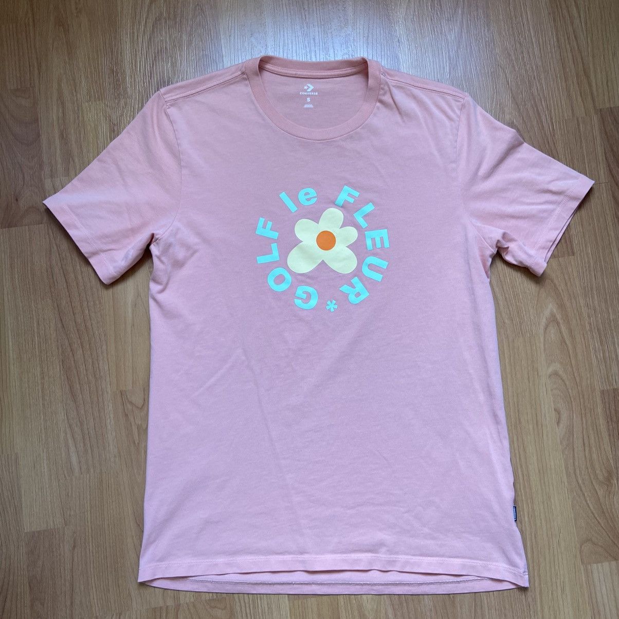 Converse × Golf le Fleur Golf le Fleur Converse Collaboration Logo T-Shirt Mens Small Size US S / EU 44-46 / 1 - 1 Thumbnail