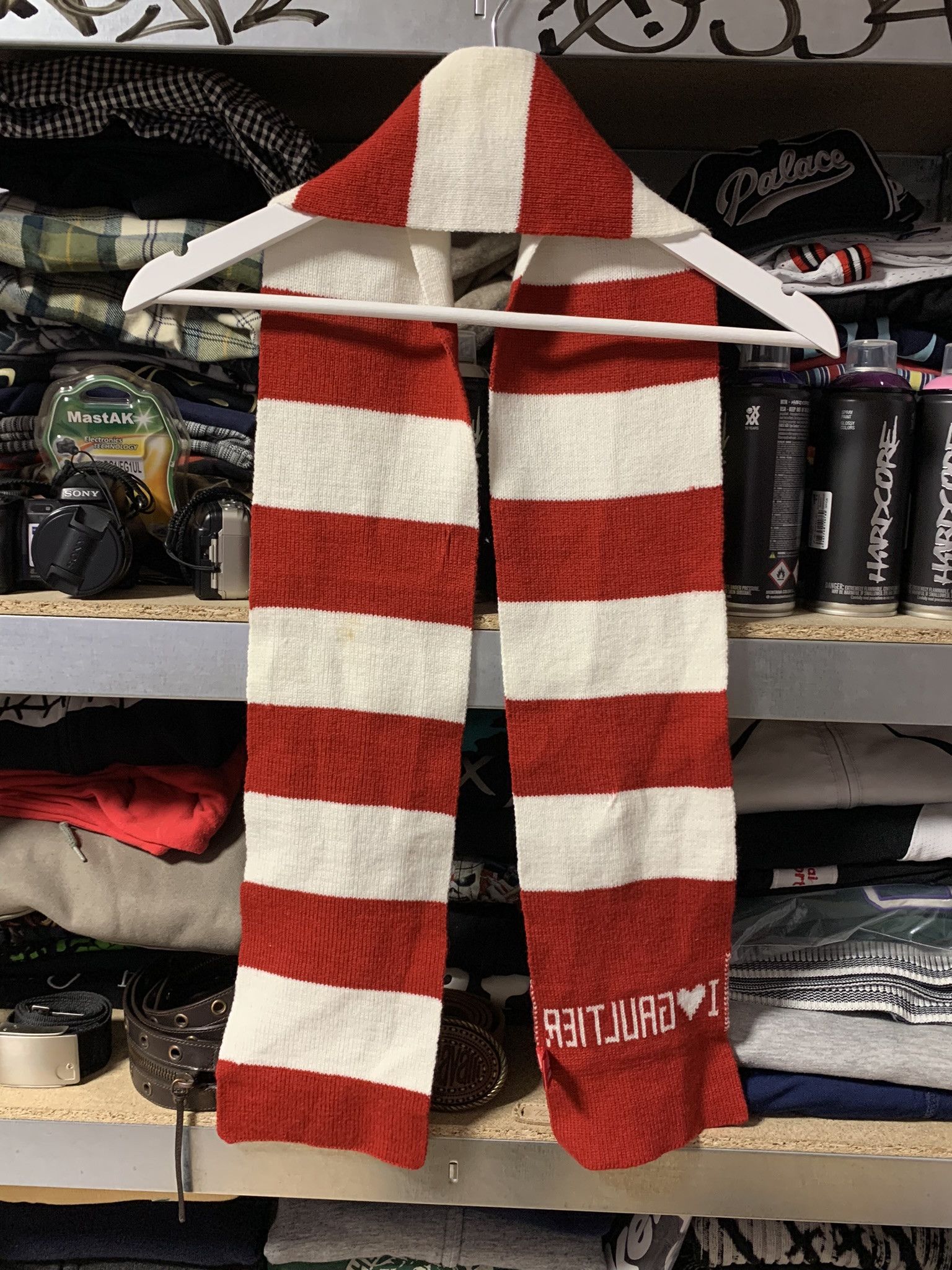 Jean Paul Gaultier Jean Paul Gaultier Scarf Stripped I Love Gaultier Size ONE SIZE - 6 Thumbnail