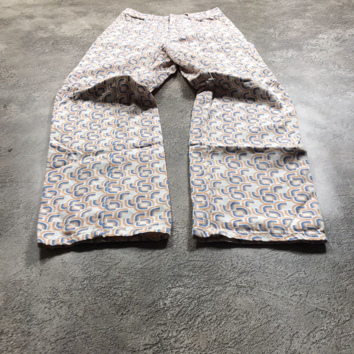 Vintage Y2K Vintage Baggy Distressed Flared Pants Japanese Skate 26 Size 26" / US 2 / IT 38 - 1 Thumbnail
