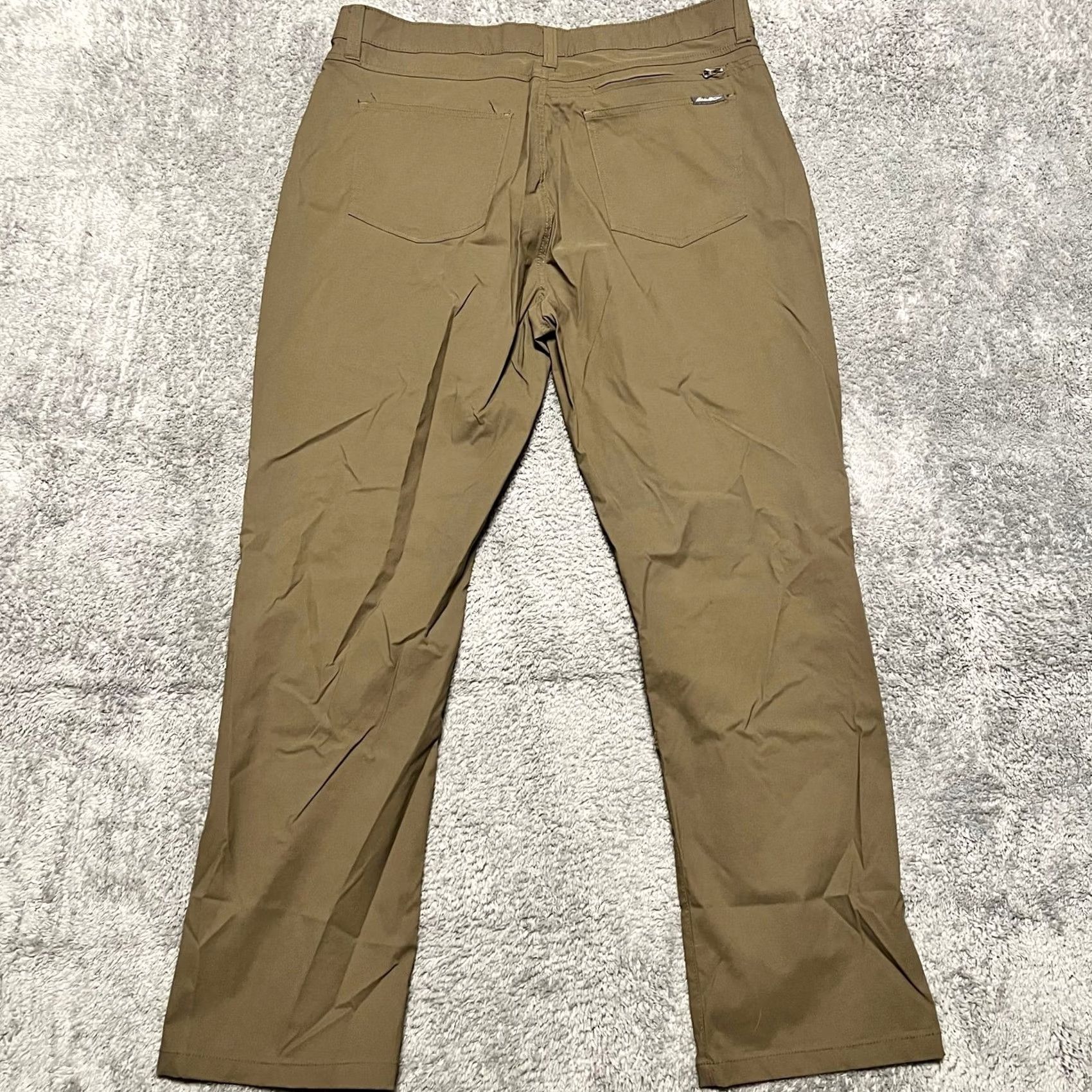 Eddie Bauer Eddie Bauer Pants Mens 38 X30 Performance Hiking Nylon Light Brown Chino Inseam 29in Mens Brown 38 Regular Size US 38 / EU 54 - 3 Thumbnail