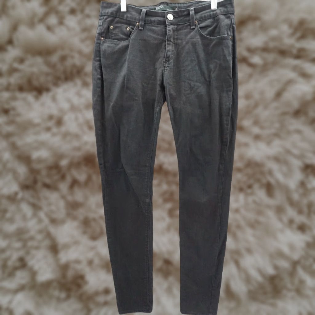 VINTAGE BDG Cigarette Jeans Women's Black Size 31 Skinny Mid Rise Denim  Cotton Blend Urban Outfitters