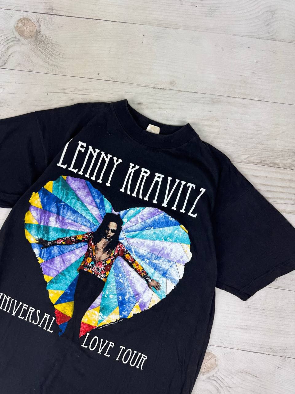 Band Tees Vintage 1993 Lenny Kravitz Universal Love Tour T Shirt Size US L / EU 52-54 / 3 - 2 Thumbnail