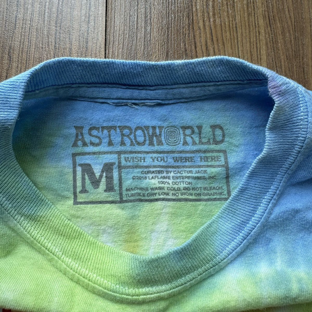 Rap Tees Travis scott Astroworld tour Wish you were here Cactus jack Size US M / EU 48-50 / 2 - 6 Thumbnail