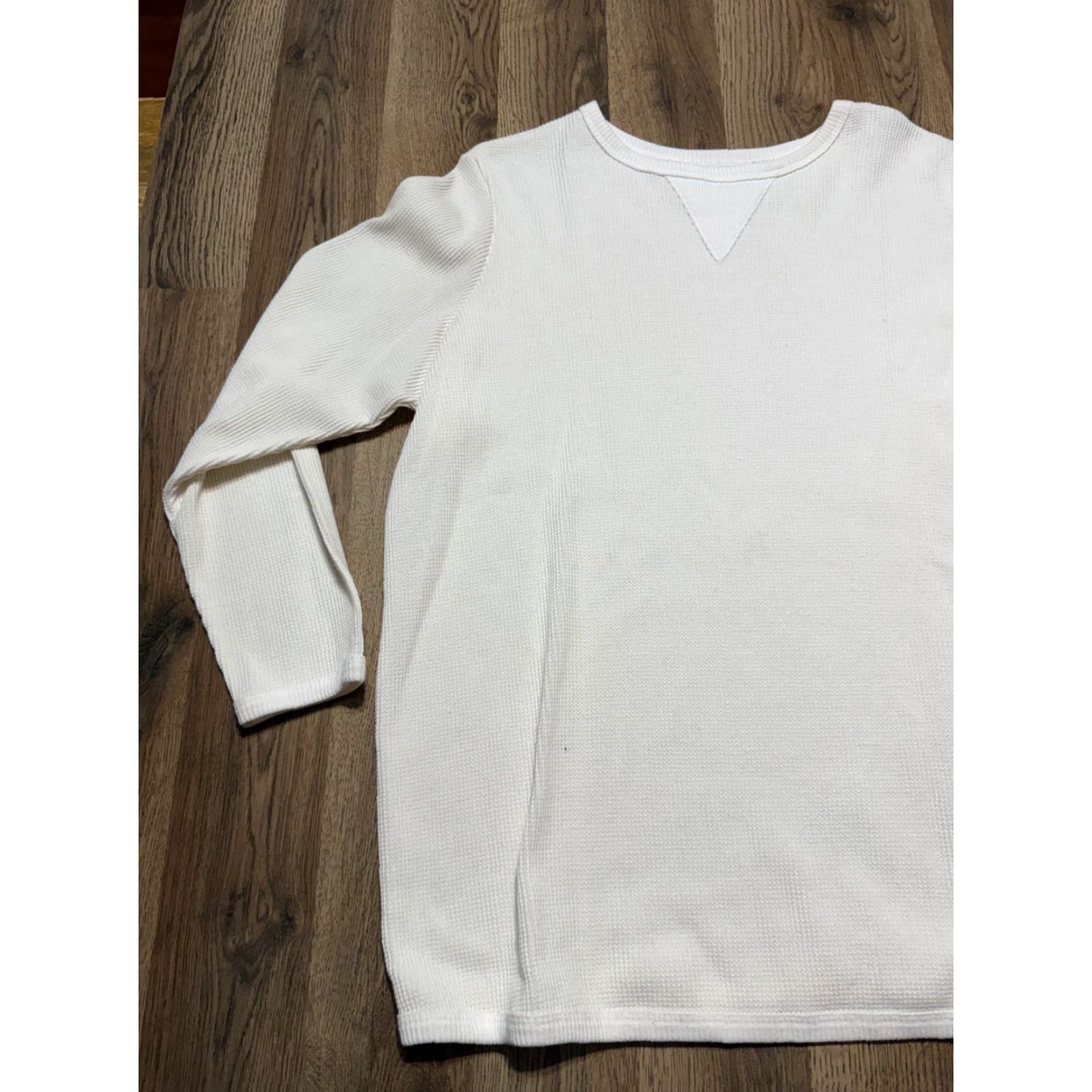 Vintage Woman Within Shirt Women's Size Large White Long Sleeve Crewneck Size L / US 10 / IT 46 - 3 Thumbnail