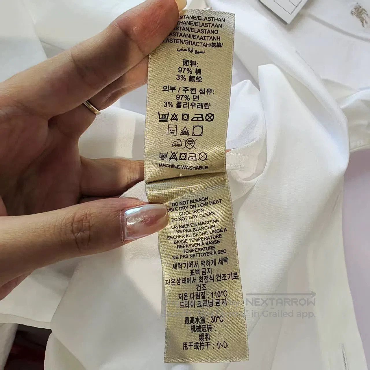 Burberry burberry long sleeve shirt in size small. Size US S / EU 44-46 / 1 - 7 Thumbnail