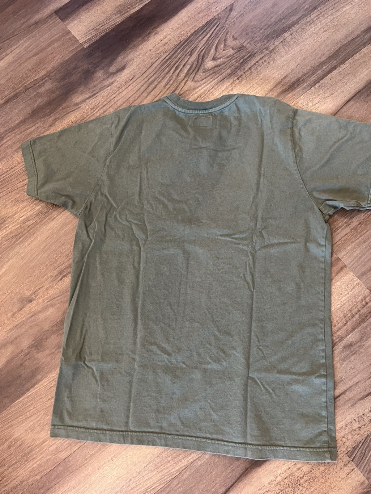 Supreme Supreme Small Box tee olive Size US L / EU 52-54 / 3 - 3 Thumbnail