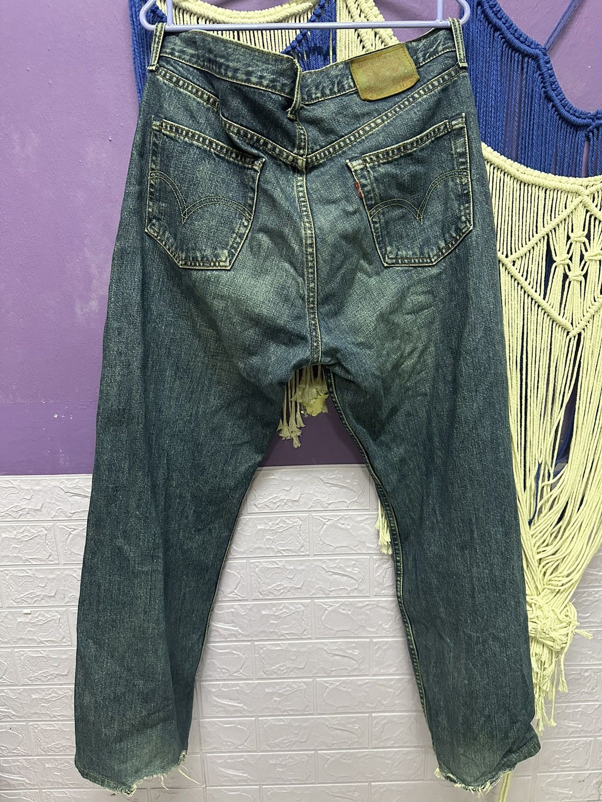 Levi's levis jeans straight cut Size US 34 / EU 50 - 2 Thumbnail
