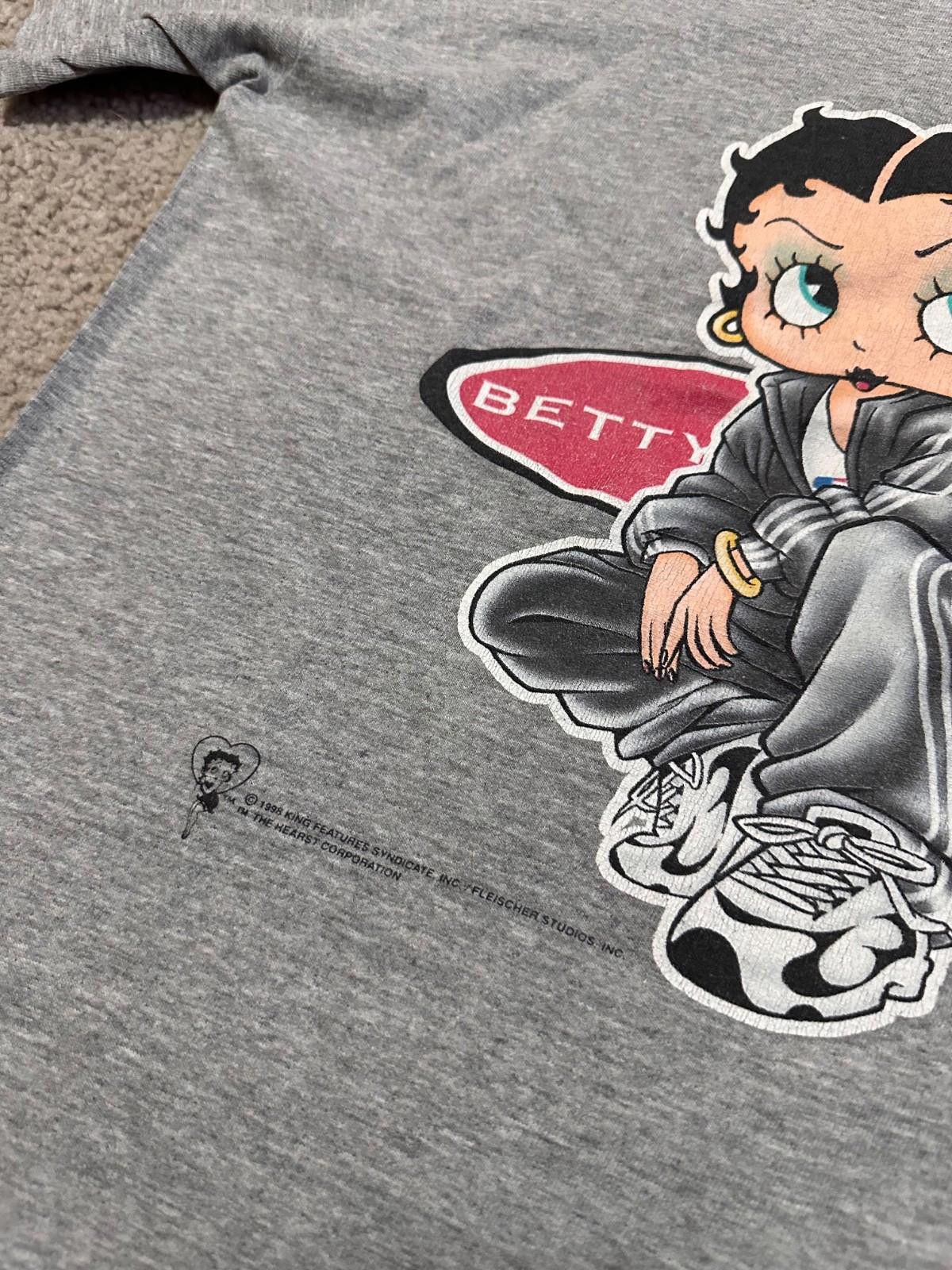 The Unbranded Brand VINTAGE 1998 BETTY BOOP Print T-shirt Sz M Size US M / EU 48-50 / 2 - 4 Thumbnail