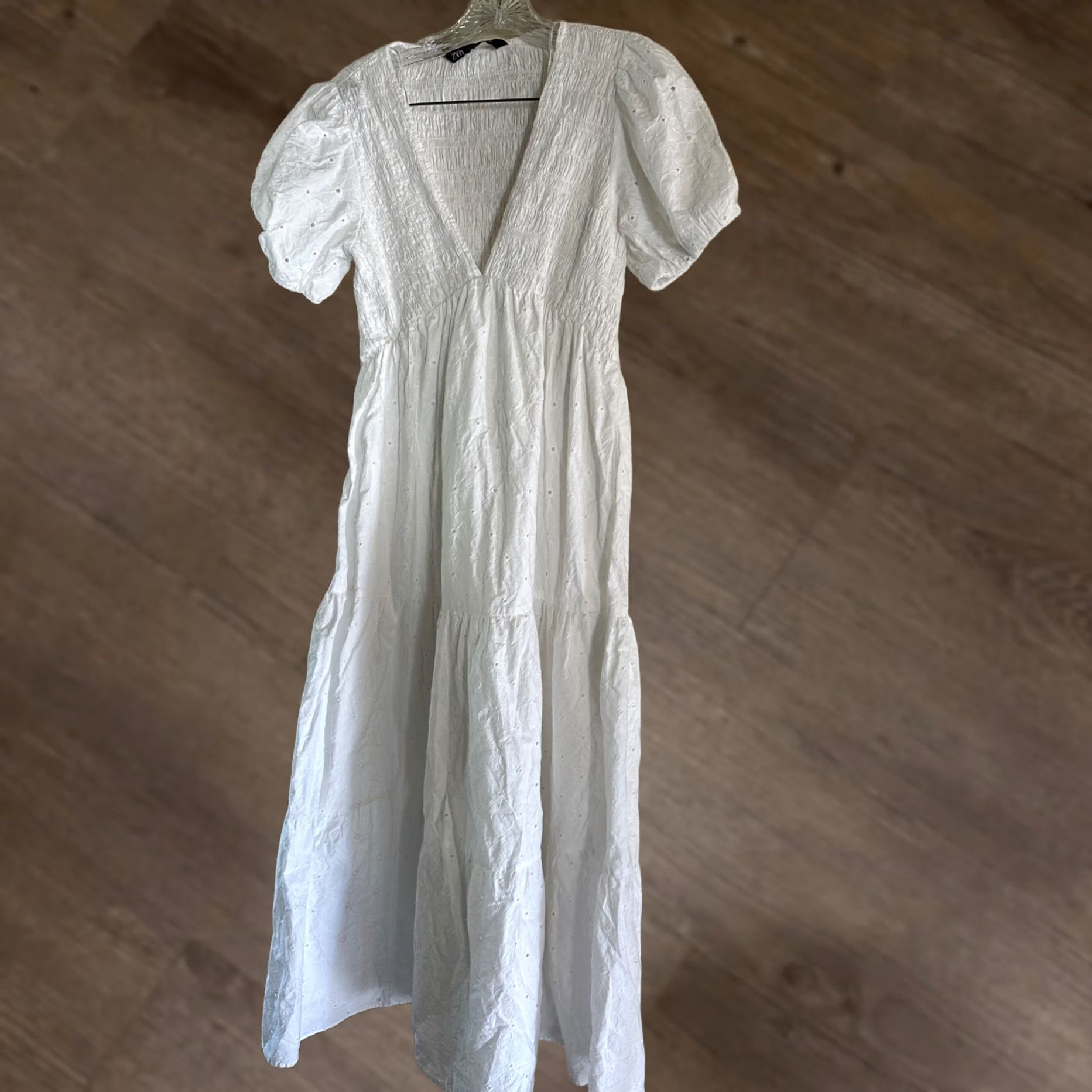 zara ruched slip dress Zara
