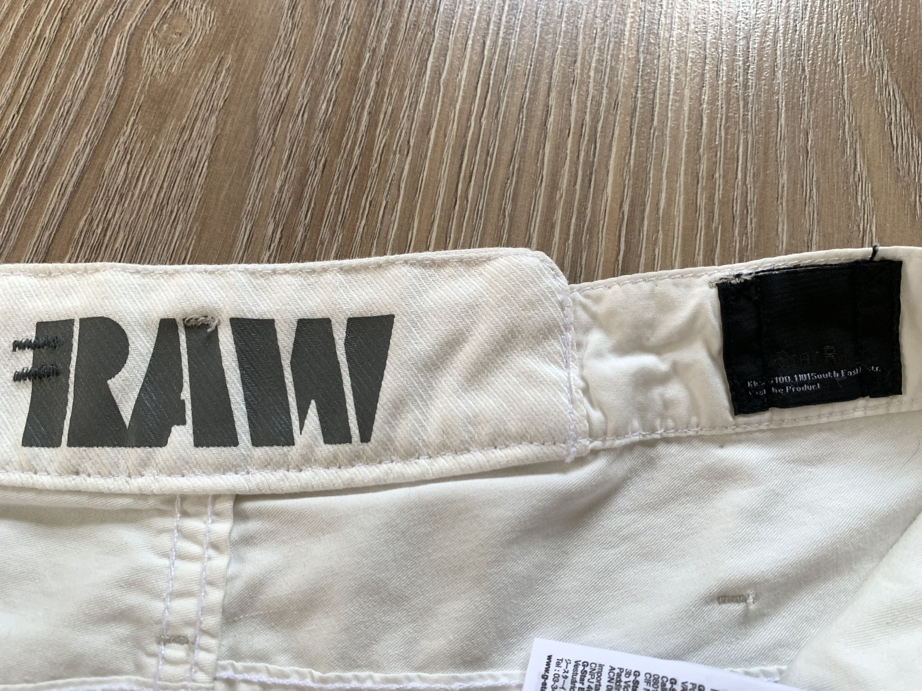 Denime Womens G-Star Raw RD Field Long Breaker Cropped Shorts Size 25" / US 0 / IT 36 - 7 Thumbnail