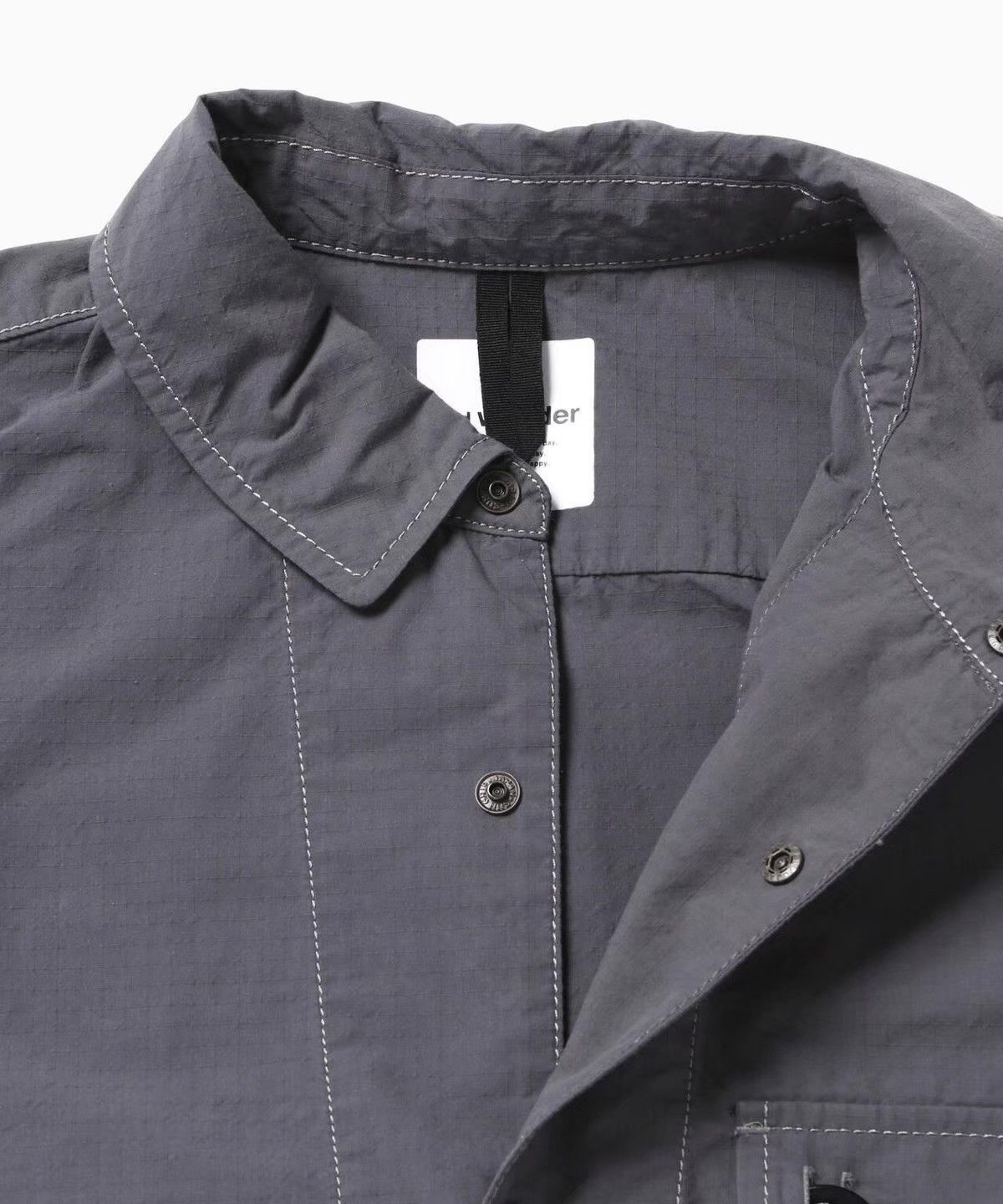 And Wander 2026SS CORDURA Cotton Rip Shirt Jacket Ｑ22 Size US M / EU 48-50 / 2 - 3 Thumbnail