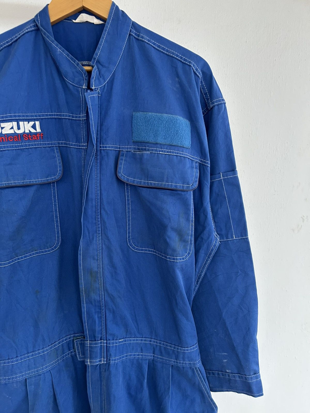 Suzuki Technical Staff Vintage Coverall Blue