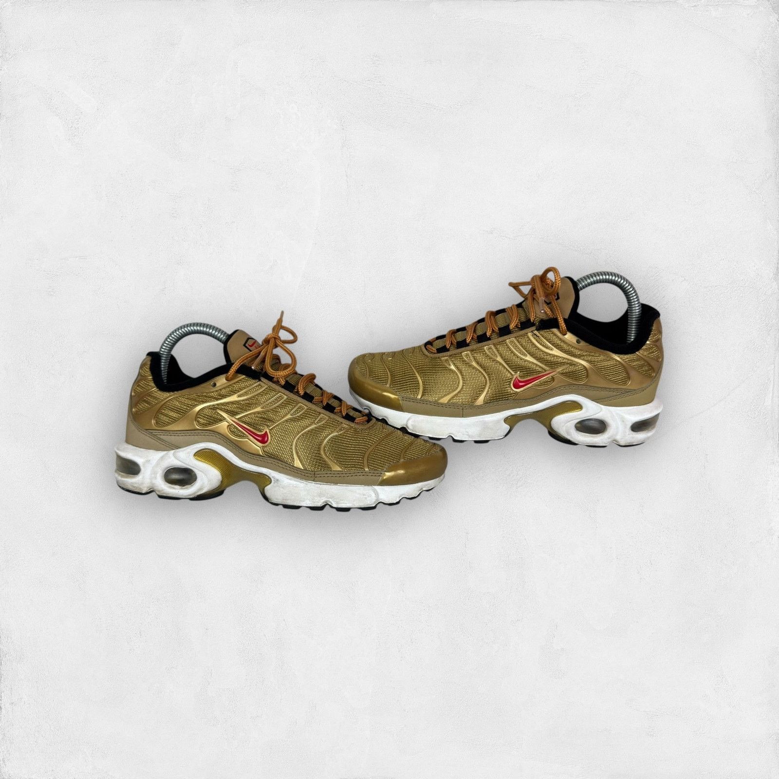 Nike Air Max Plus AR0259-700 Gold Running Sneakers Shoes 5