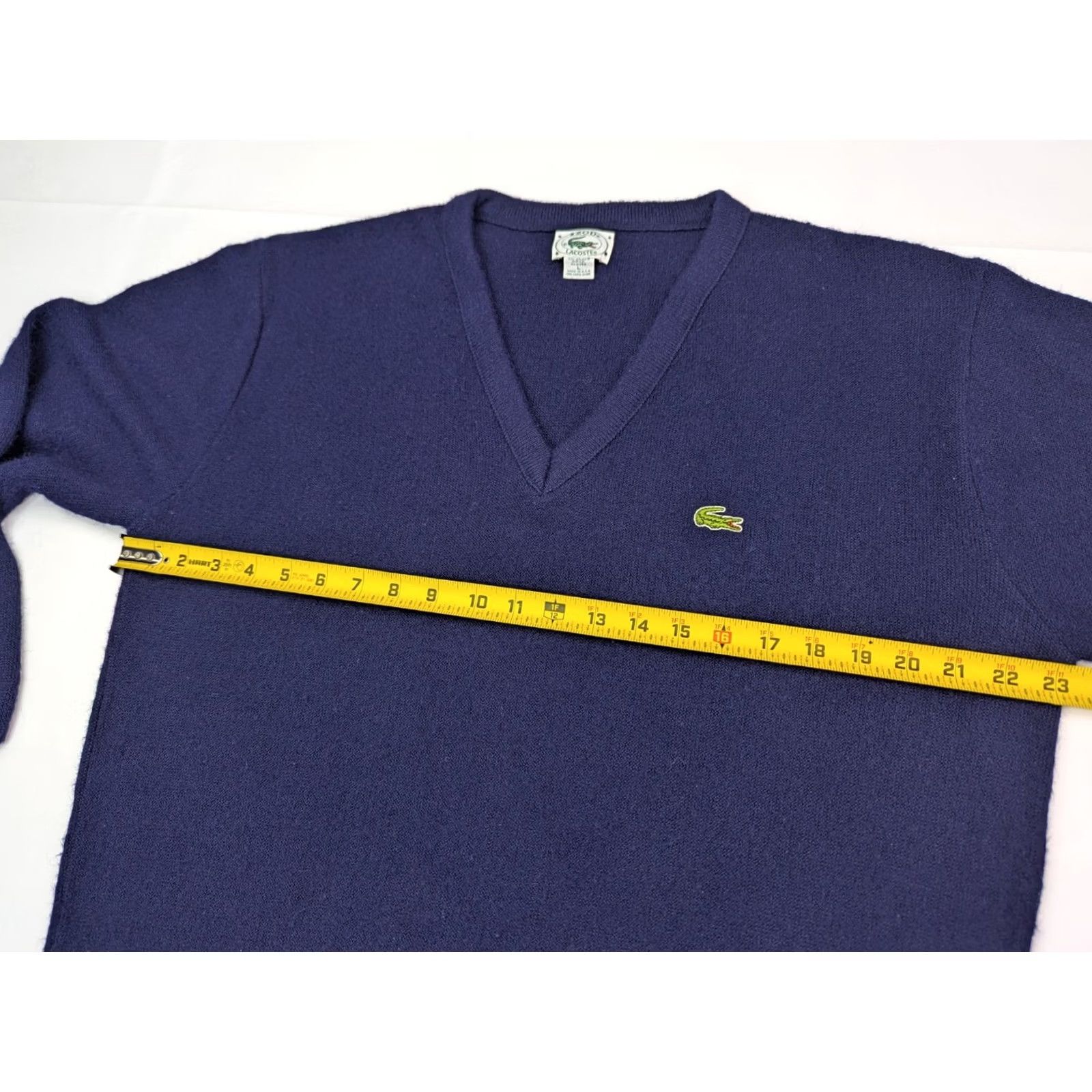 Lacoste VINTAGE Lacoste Pullover Sweater Shirt? (Note: Original title must be reorganized per rules; this line is not the final output.) Size US L / EU 52-54 / 3 - 7 Thumbnail