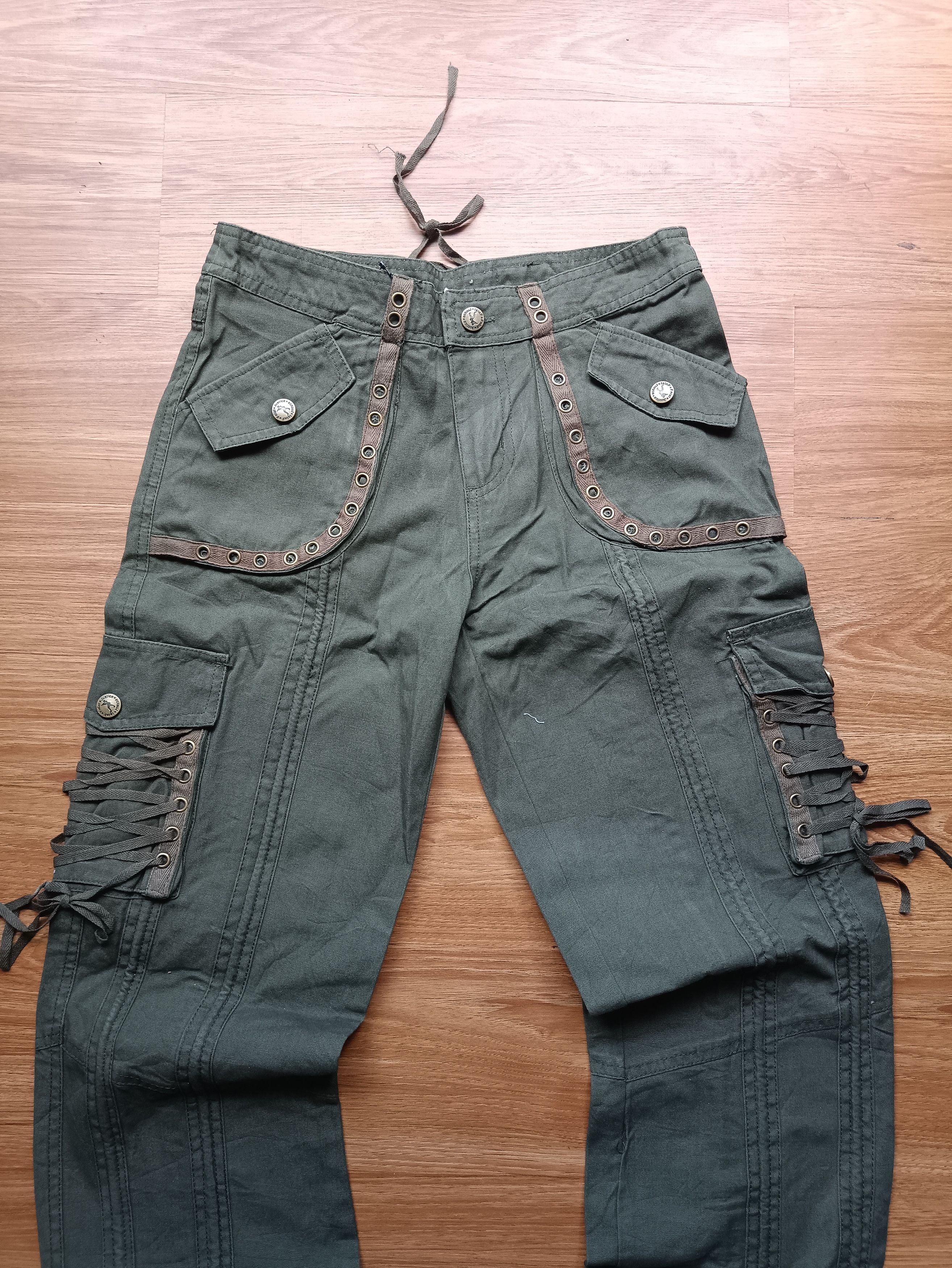 In The Attic × Japanese Brand × KMRii Final justice Bondage pants Size US 28 / EU 44 - 2 Thumbnail