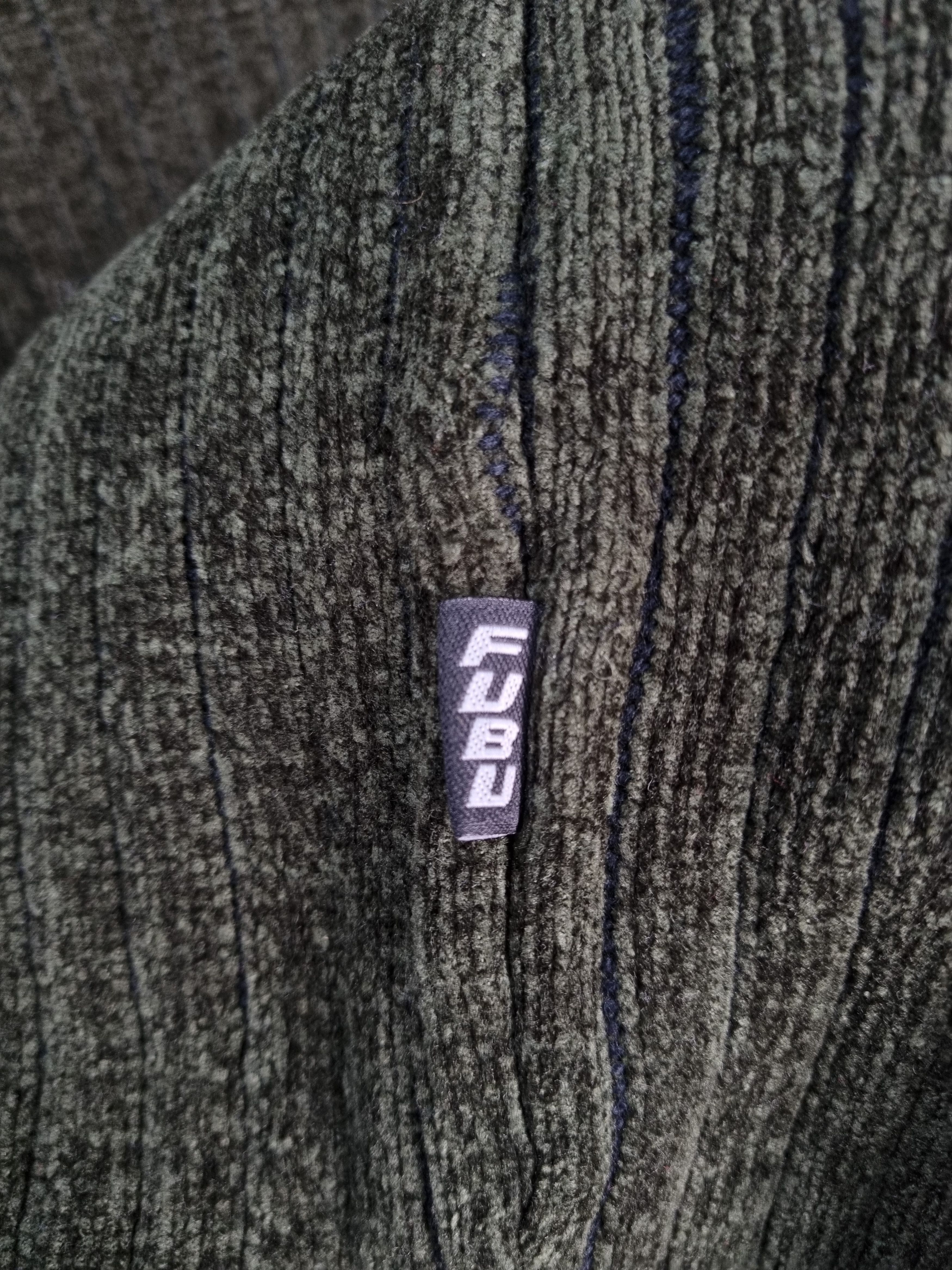 Fubu × Vintage Fubu Velour Striped Vintage Sweater Size US L / EU 52-54 / 3 - 16 Thumbnail