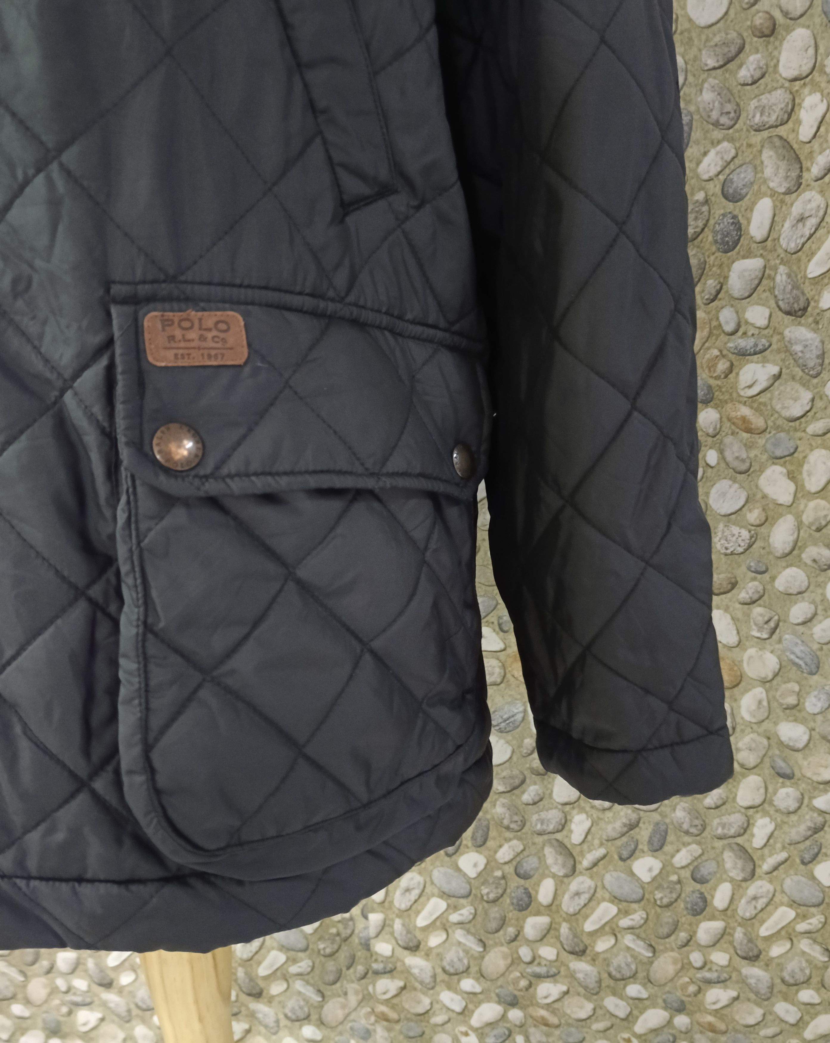 Polo Ralph Lauren 90s POLO RALPH LAUREN QUILTED JACKET Size US M / EU 48-50 / 2 - 6 Thumbnail